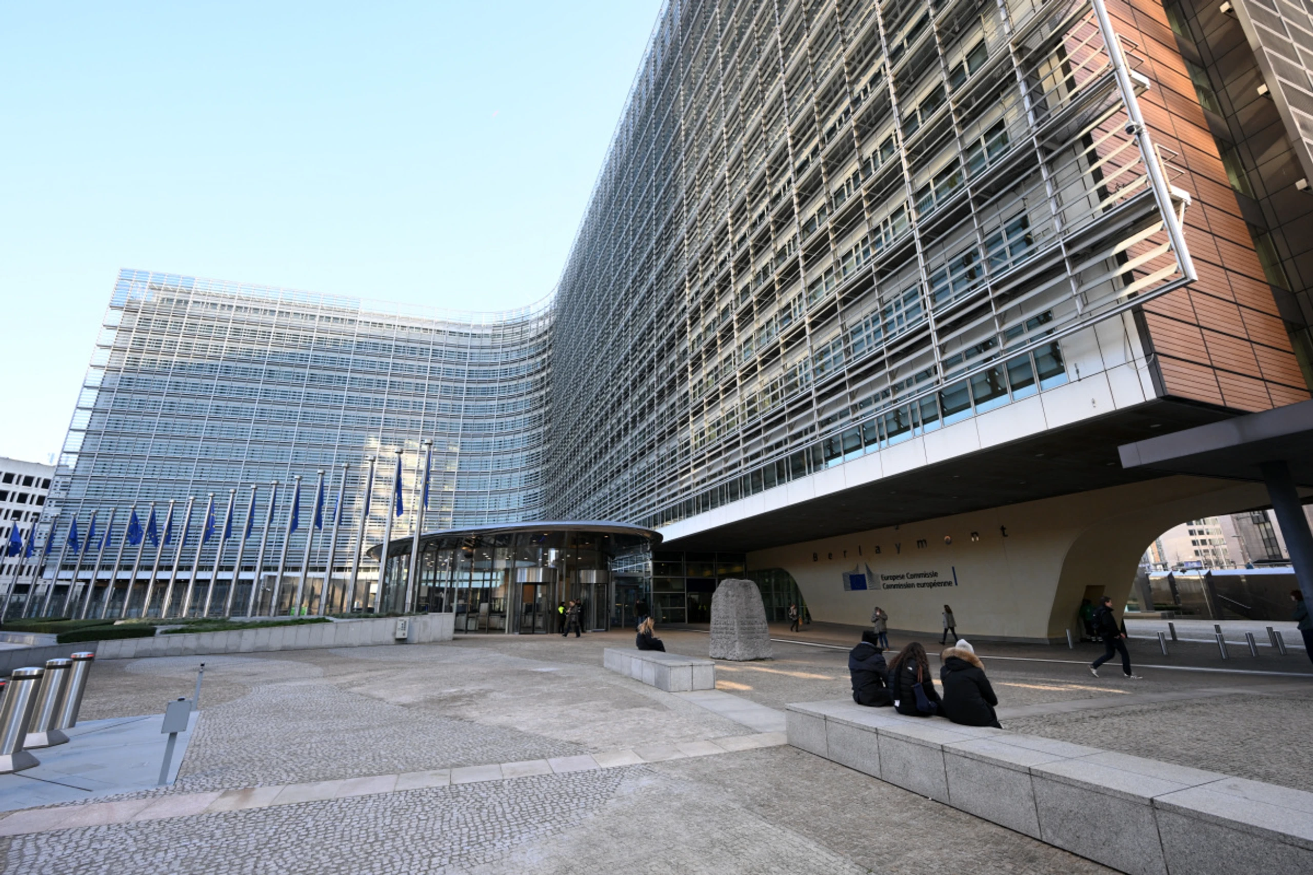 Der Sitz der EU-Kommission in Brüssel