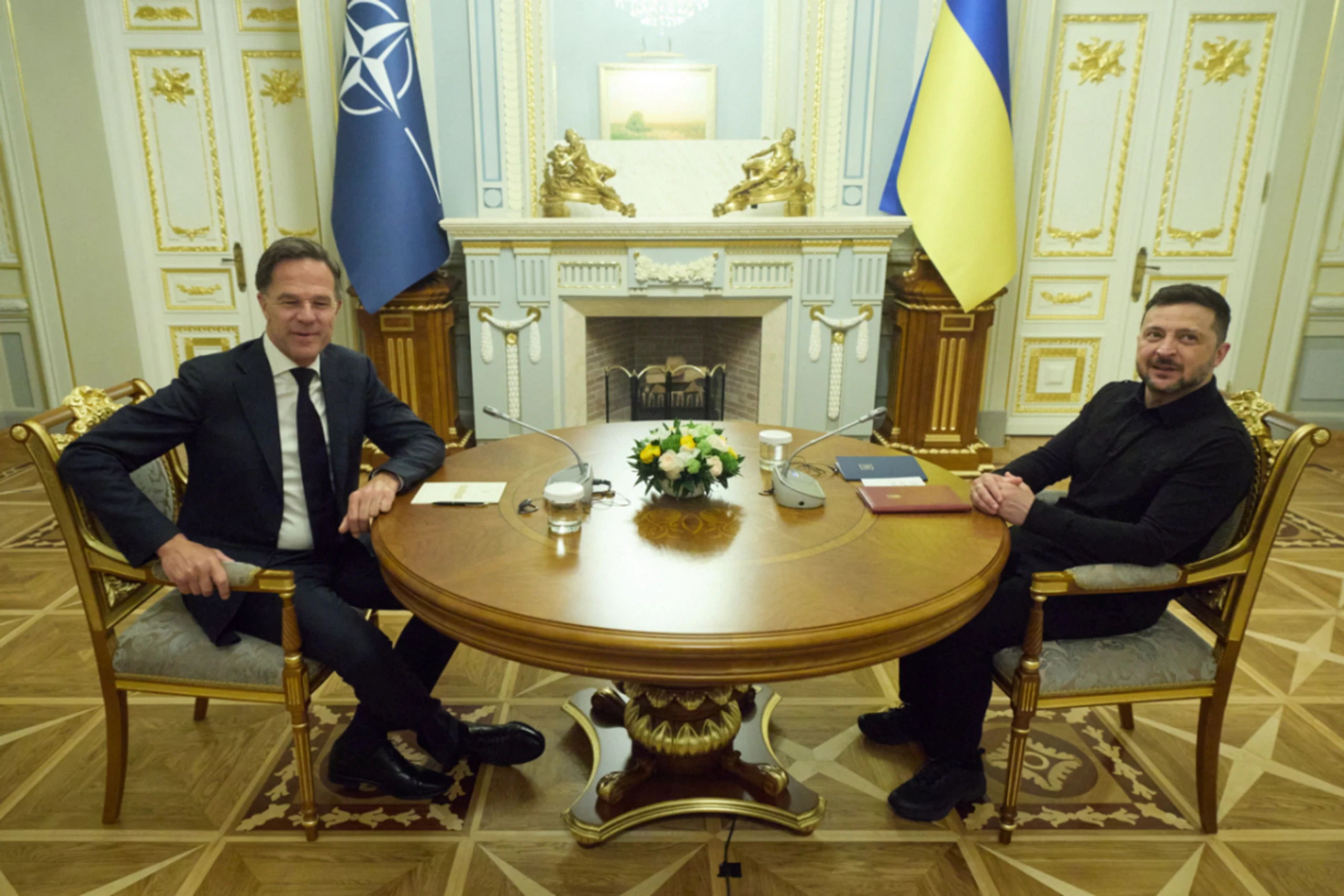 NATO-General Rutte bei Selenskyj in Kiew