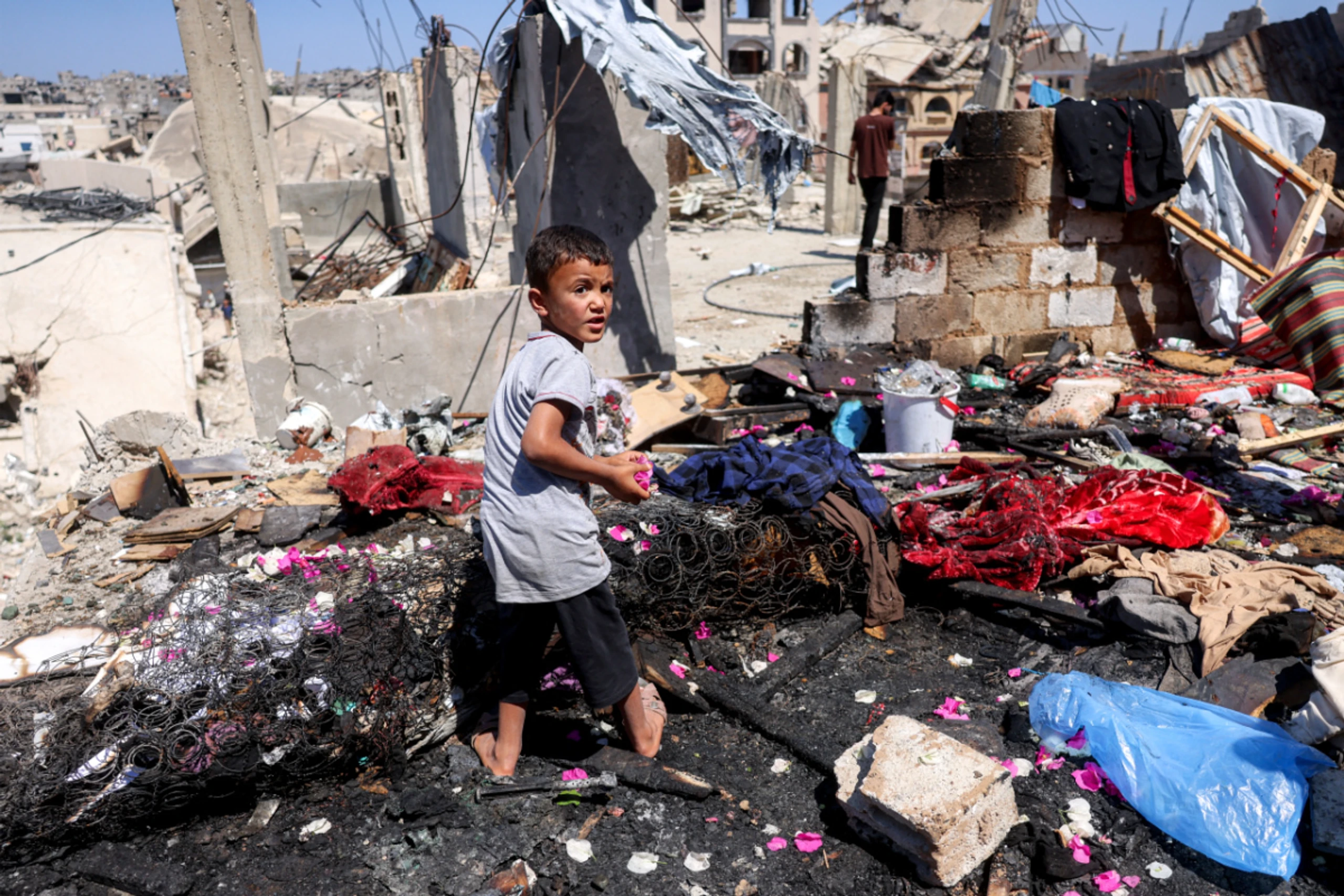 Kriegsschäden in Khan Younis (Gazasreifen)