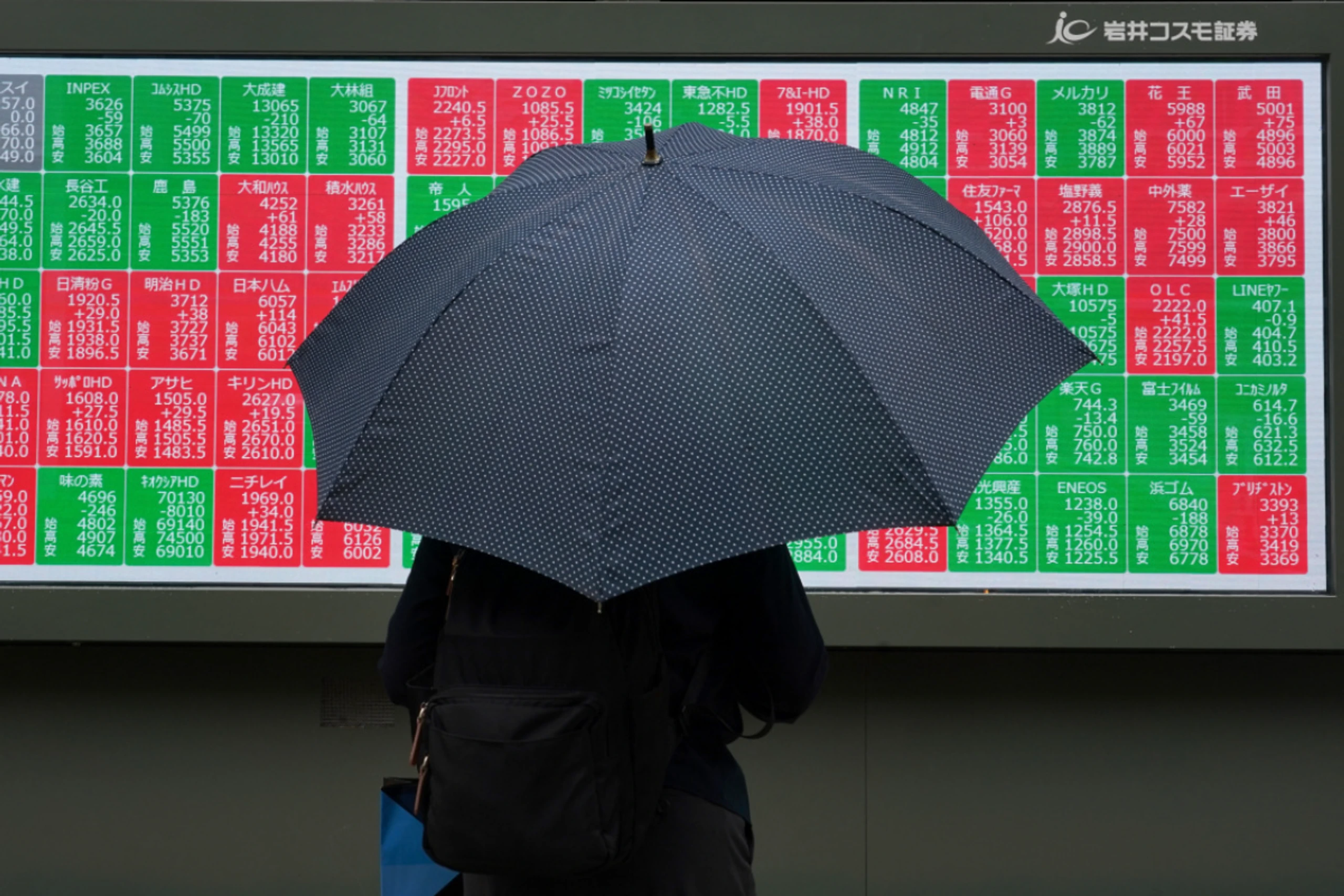 Nikkei-225 schließt 3,85 Prozent tiefer