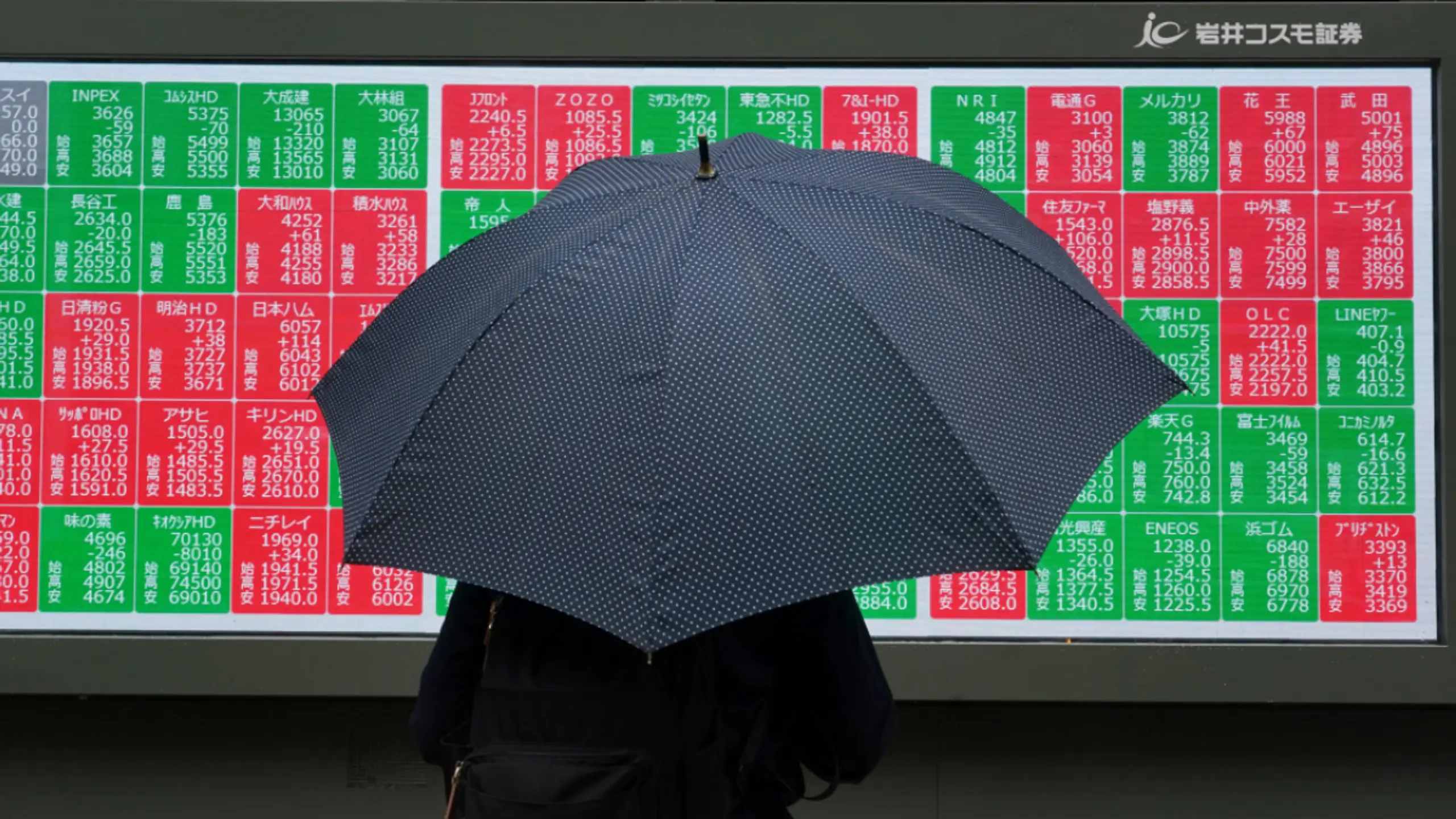 Nikkei-225 schließt 3,85 Prozent tiefer