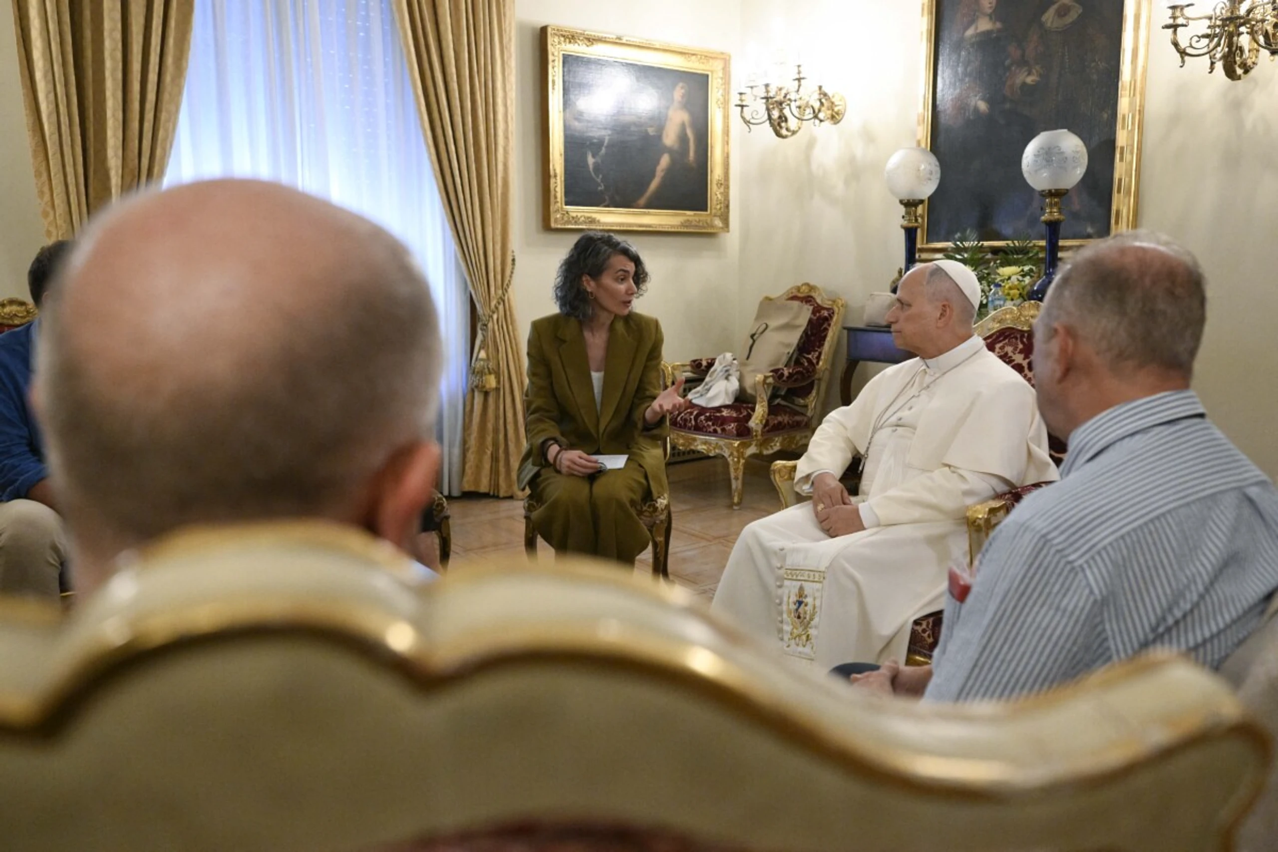 Papst traf Missbrauchsbetroffene in Madrid