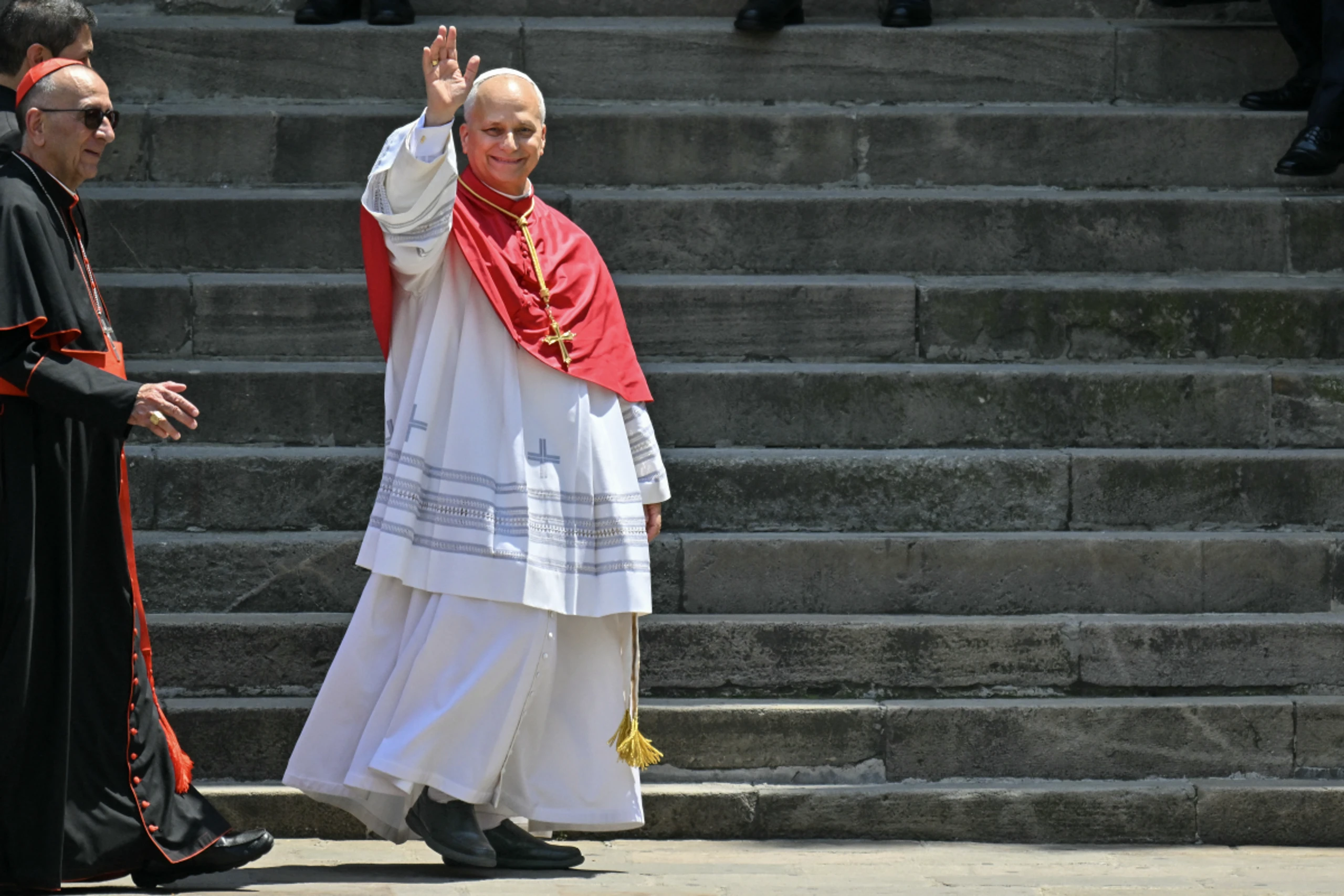 Papst Leo derzeit auf Spanien-Reise
