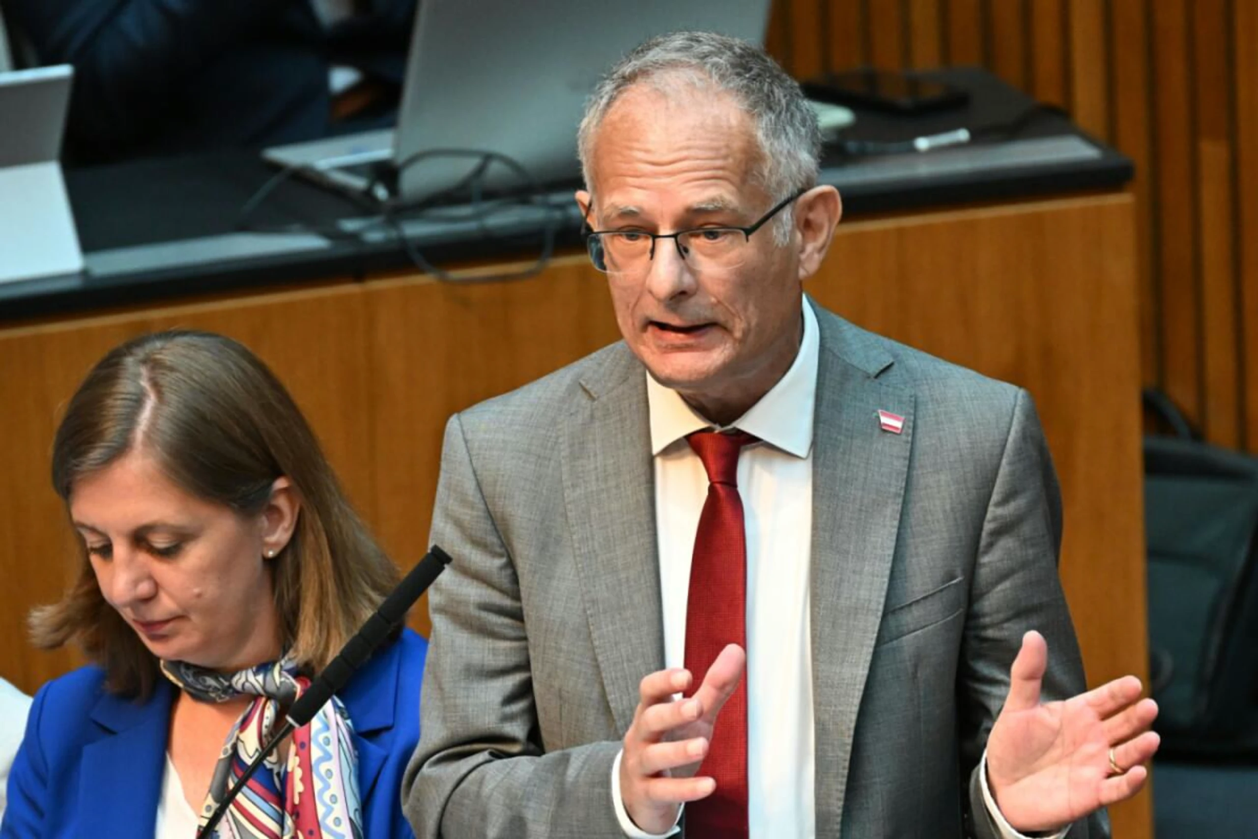 Marterbauer referierte ausführlich
