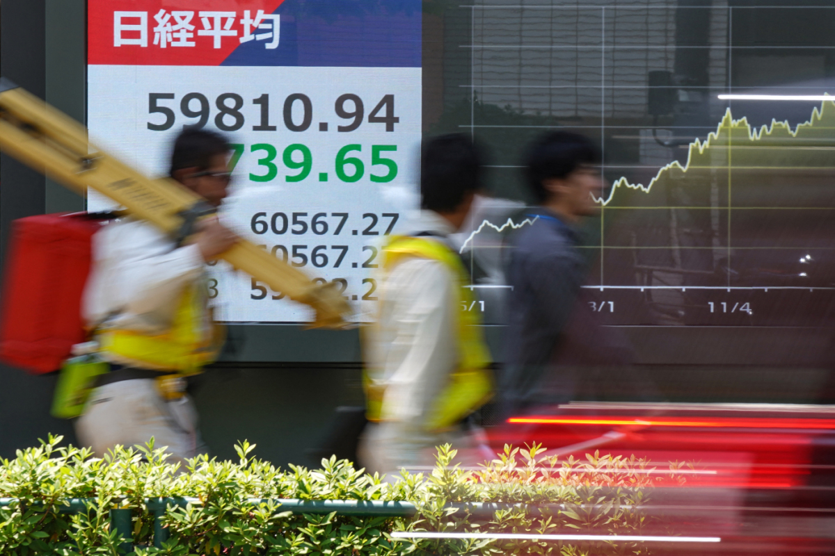 China im Minus, Japan und Korea im Plus