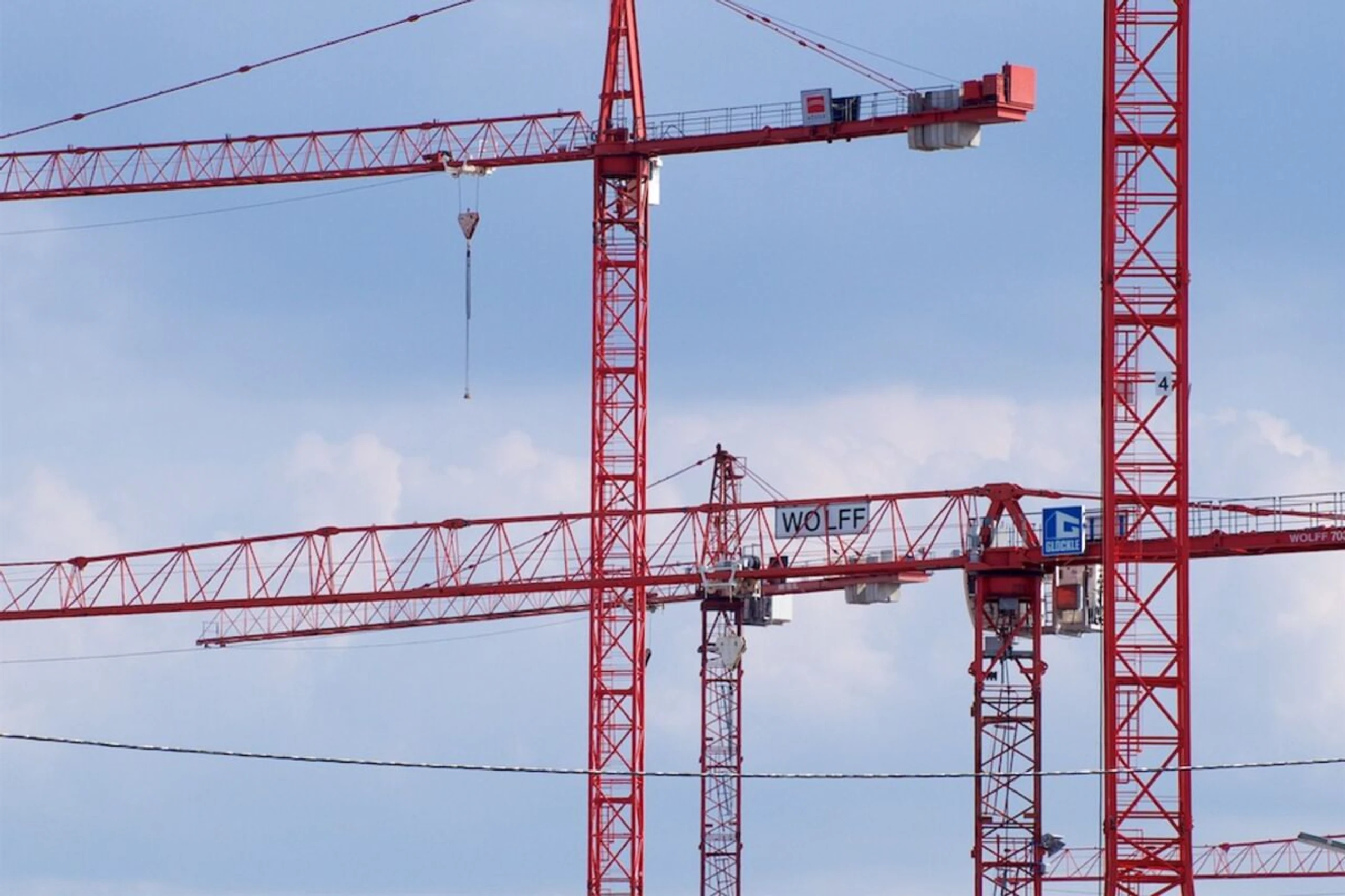 ++ ARCHIVBILD ++ Wohnungsbau ist das größte Sorgenkind der Baubranche