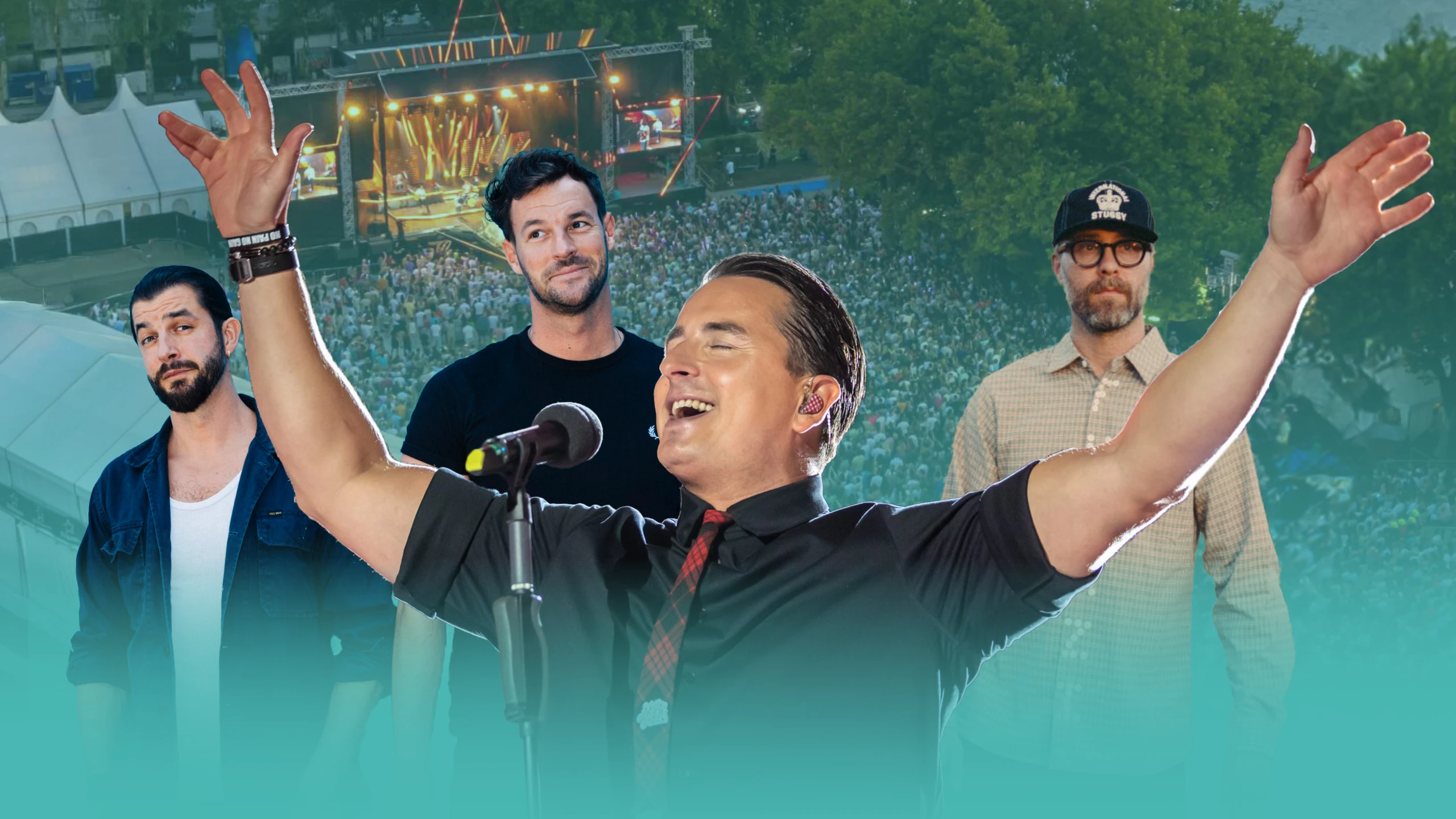 Andreas Gabalier, Pizzera & Jaus und Mark Forster