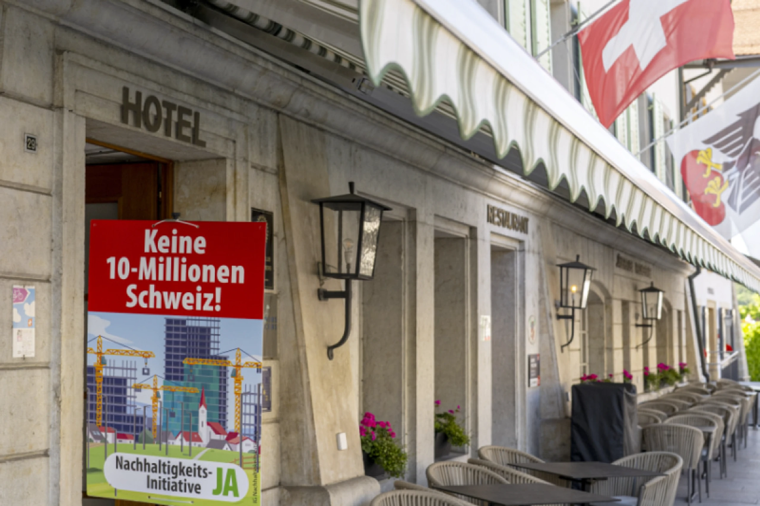 Rechtskonservative SVP will Einwohnerzahl begrenzen