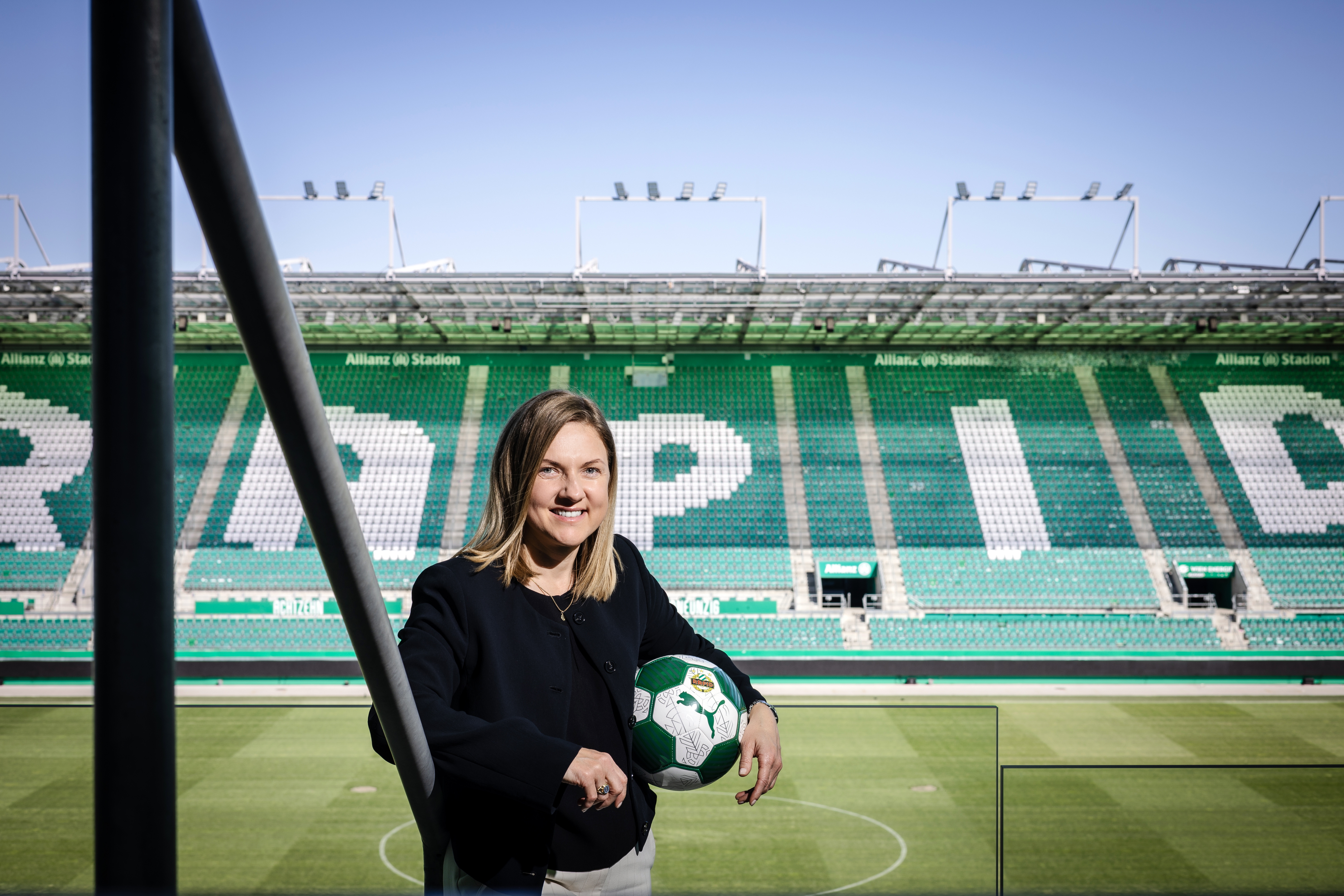Daniela Bauer, Geschäftsführerin Wirtschaft bei Rapid Wien