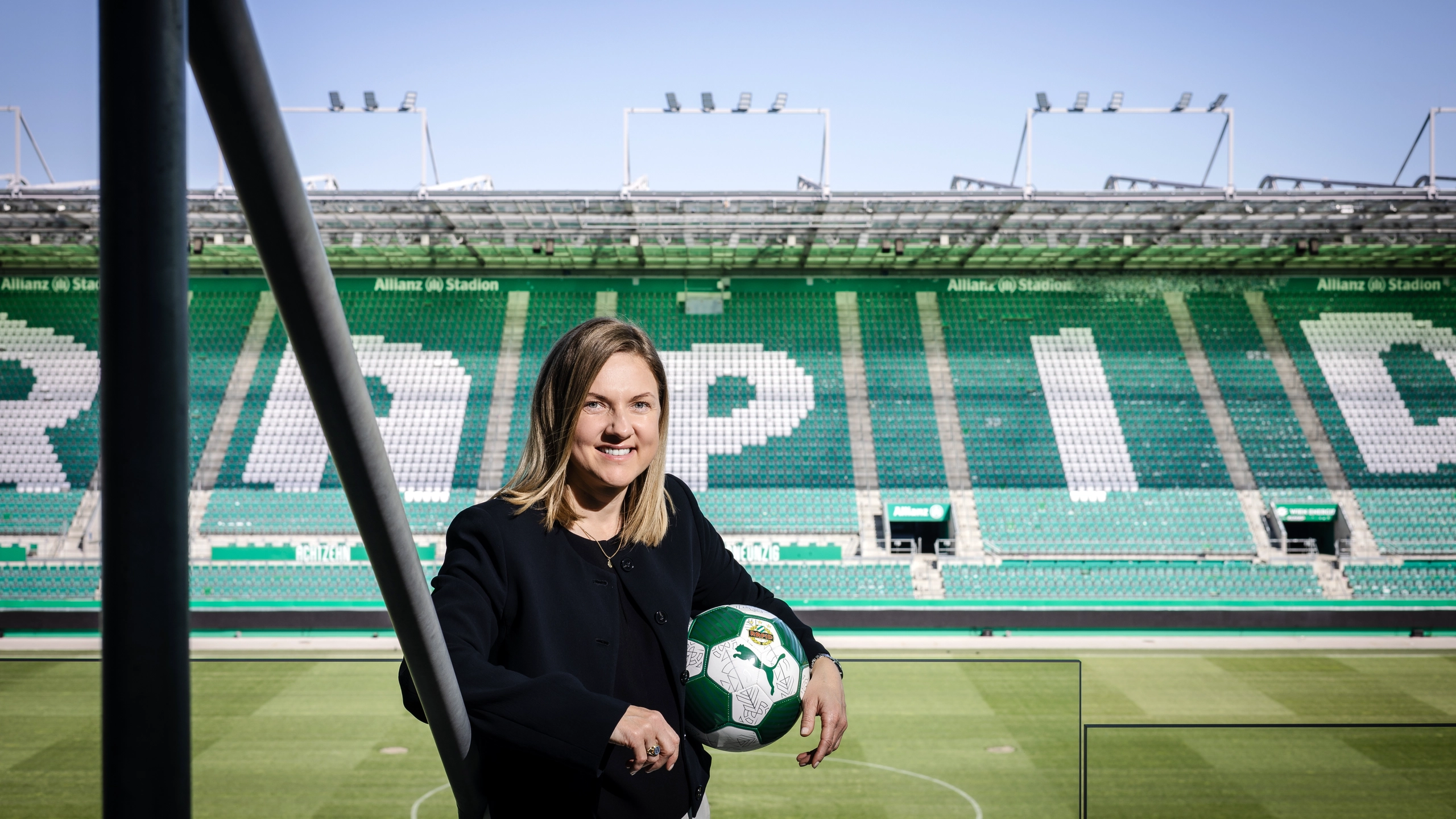 © trend/Lukas Ilgner Daniela Bauer, Geschäftsführerin Wirtschaft bei Rapid Wien