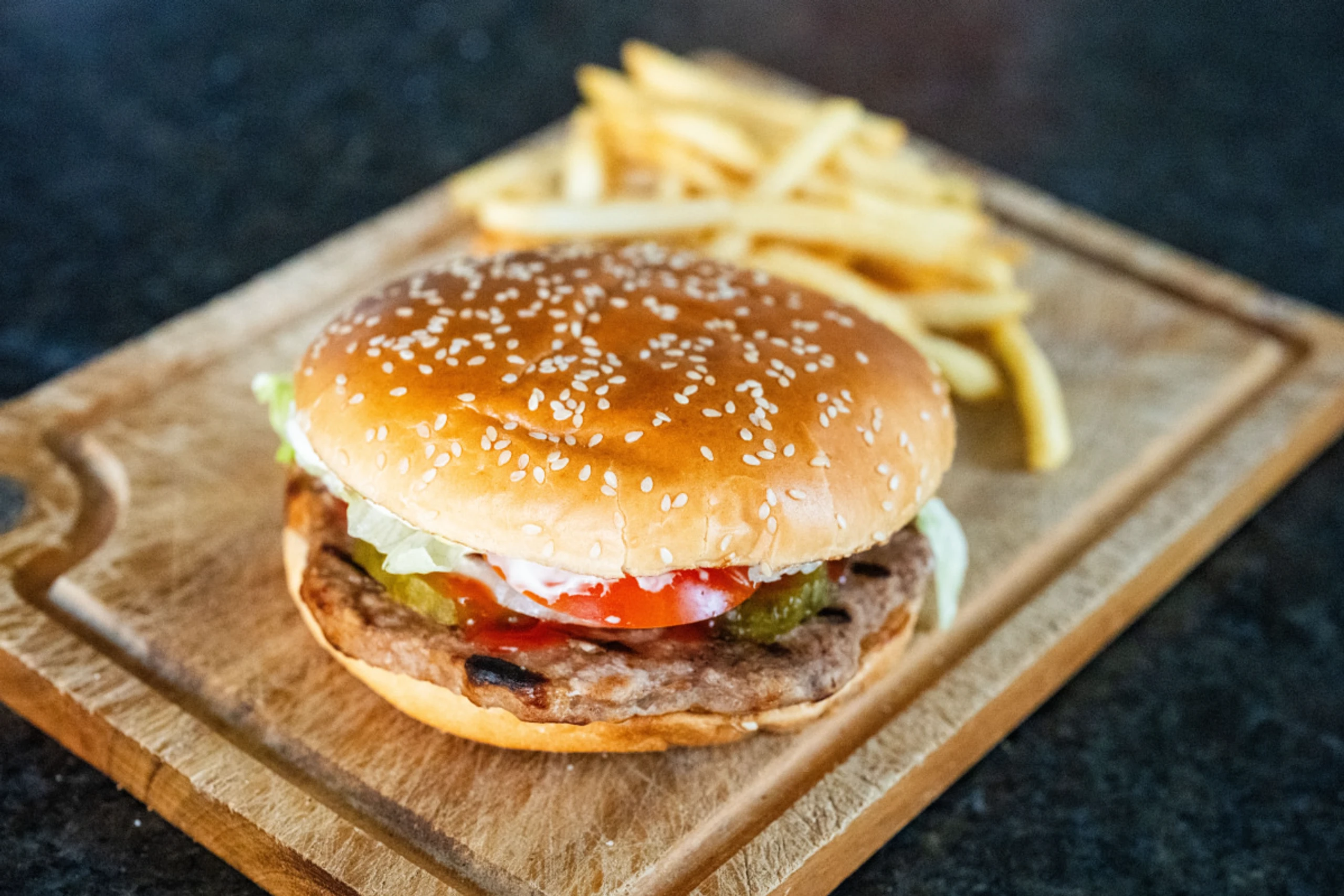 Den "Veggie-Burger" darf man weiterhin essen