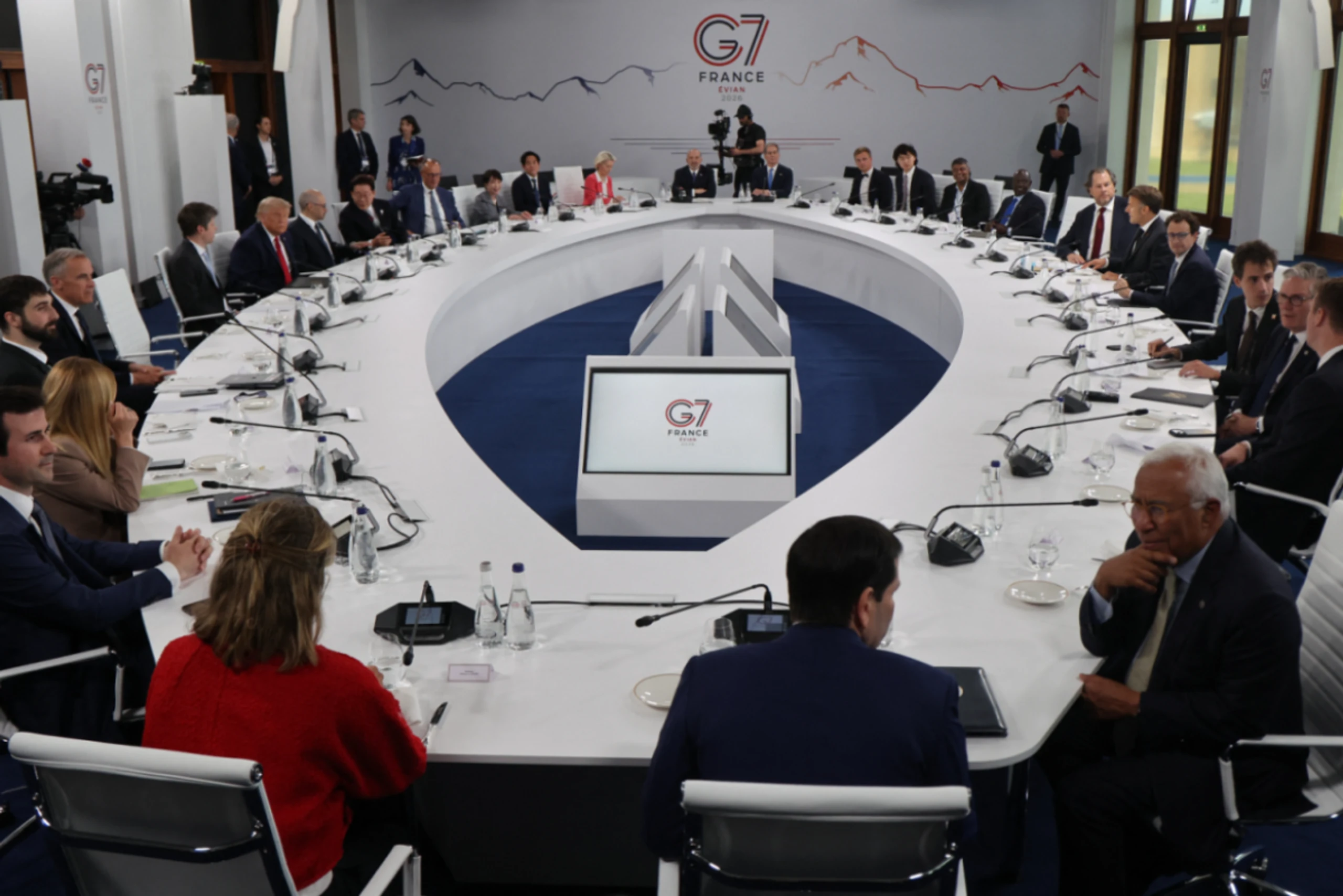 G7 veröffentlichten wieder gemeinsame Erklärungen