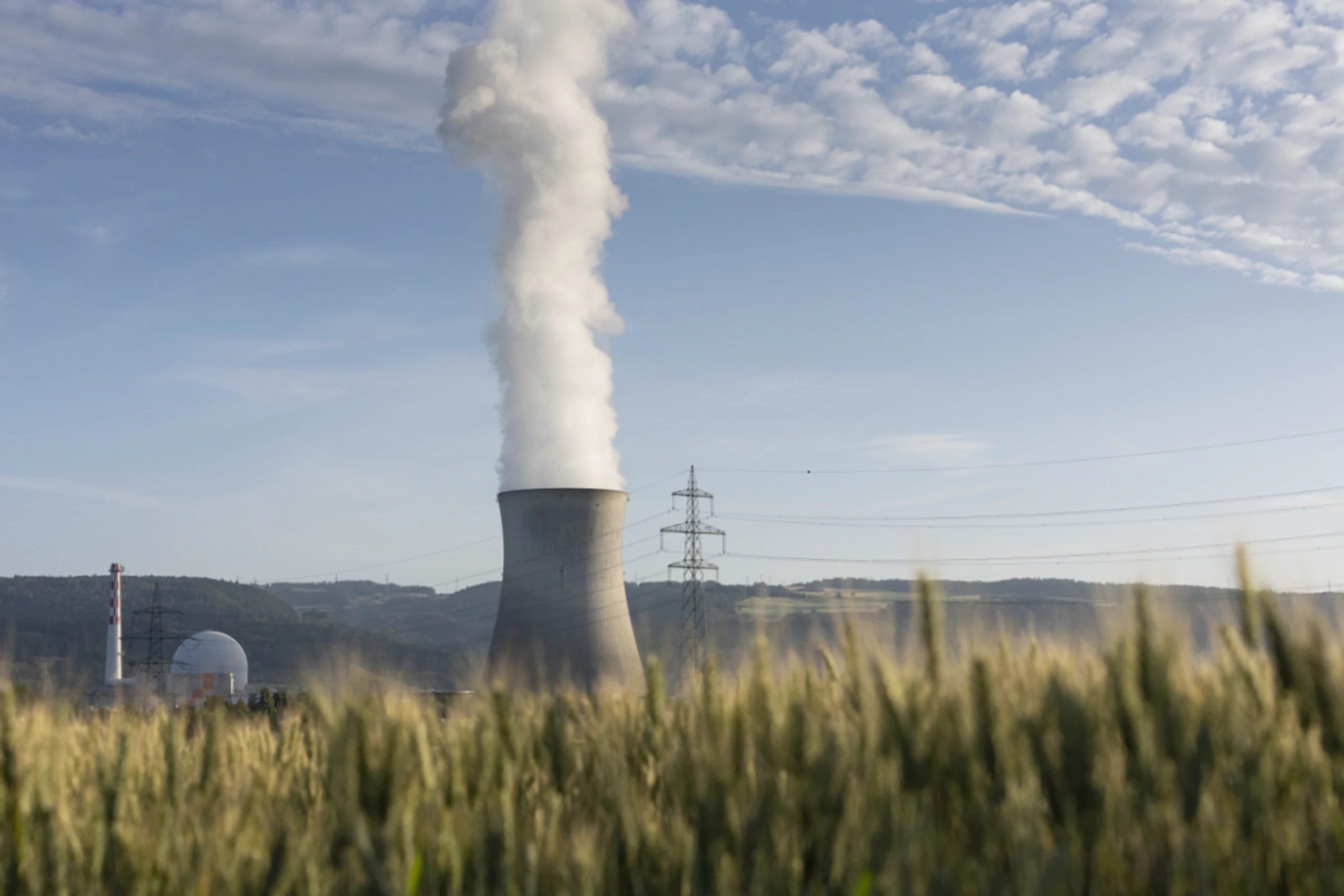 Das Schweizer AKW Leibstadt