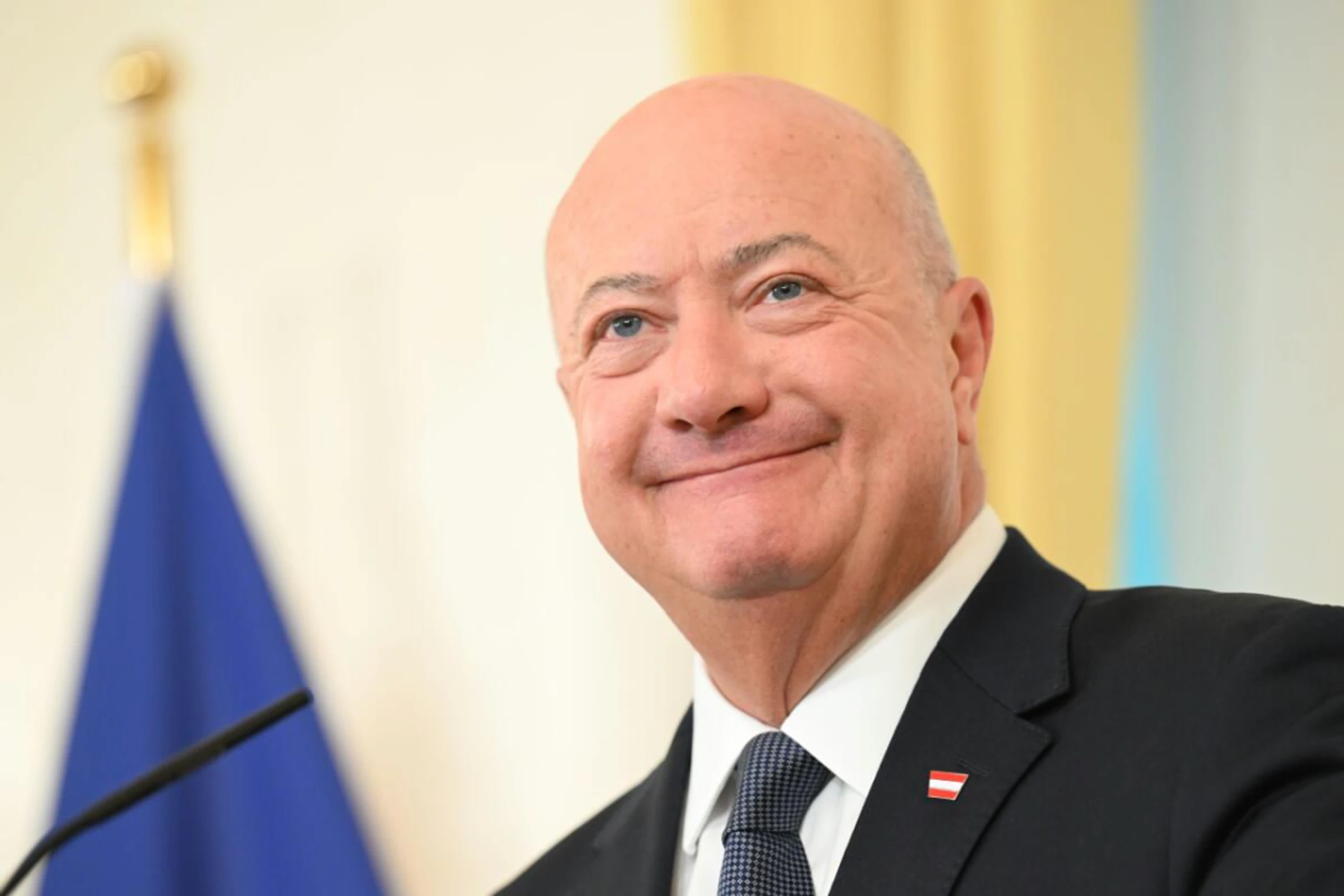 Bundeskanzler Christian Stocker nimmt am EU-Gipfel teil