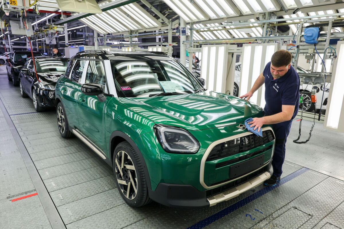 ++ ARCHIVBILD ++ BMW-Werk in Leipzig wird umfangreich angepasst