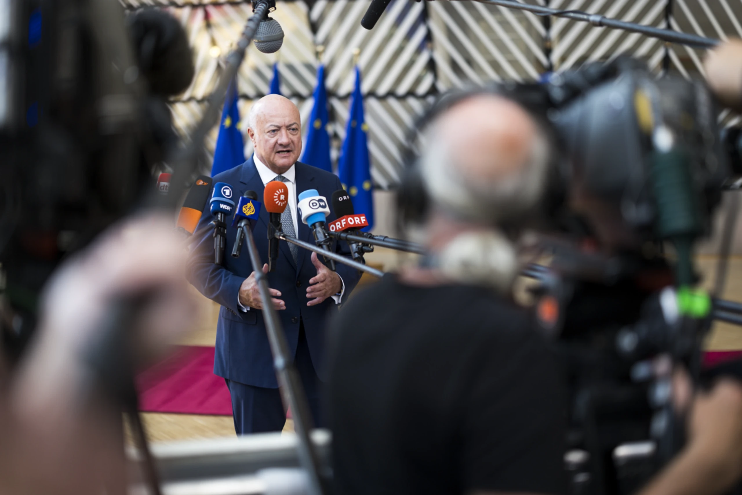 Bundeskanzler Stocker in Brüssel anlässlich des EU-Gipfels