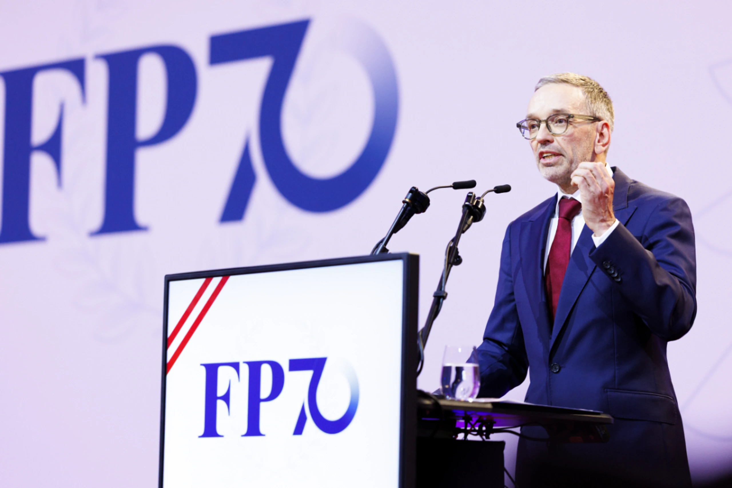 Parteichef Kickl wetterte gegen "Systemparteien", EU und Migration