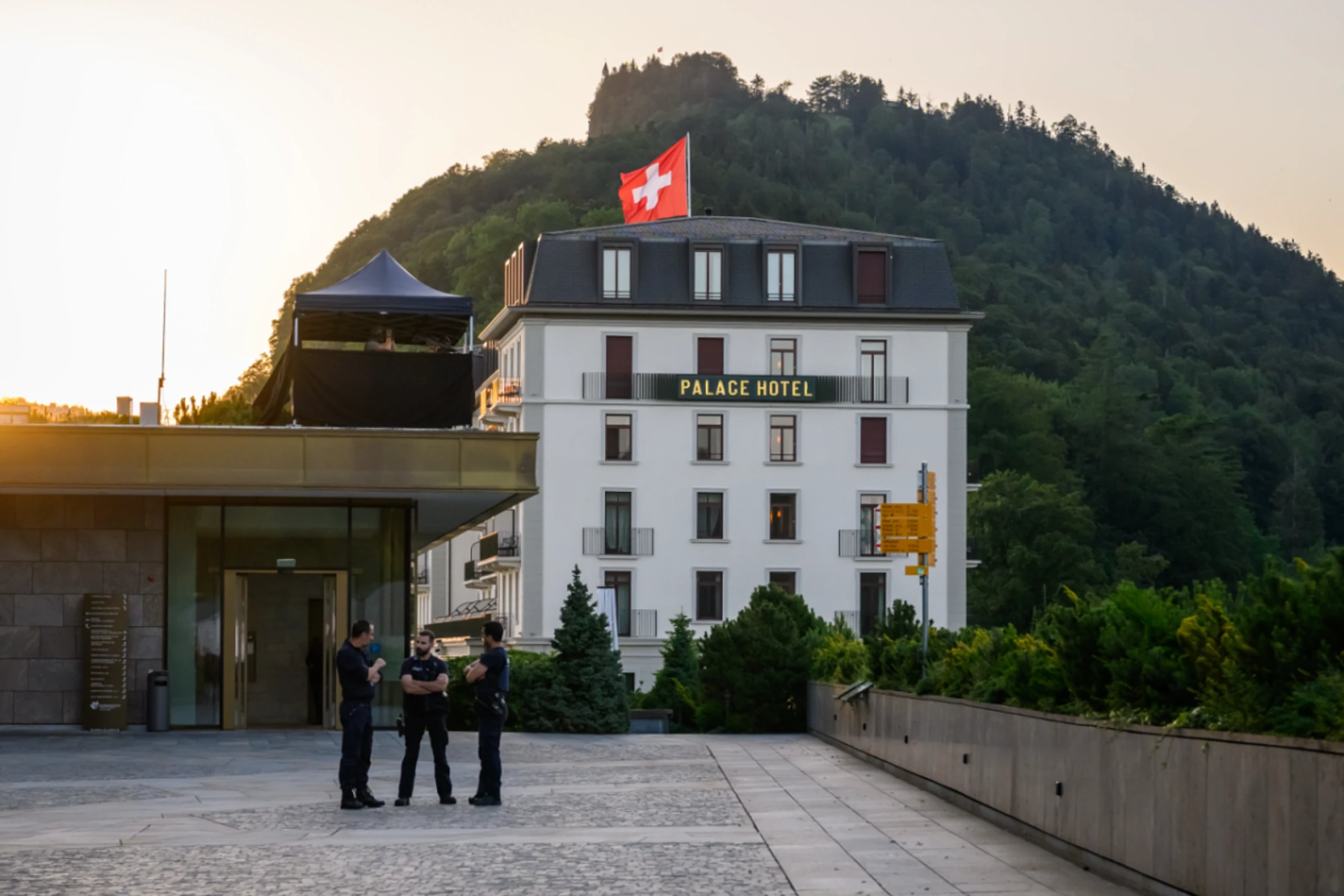 Hotel Bürgenstock: Verhandlungsort in der Schweiz