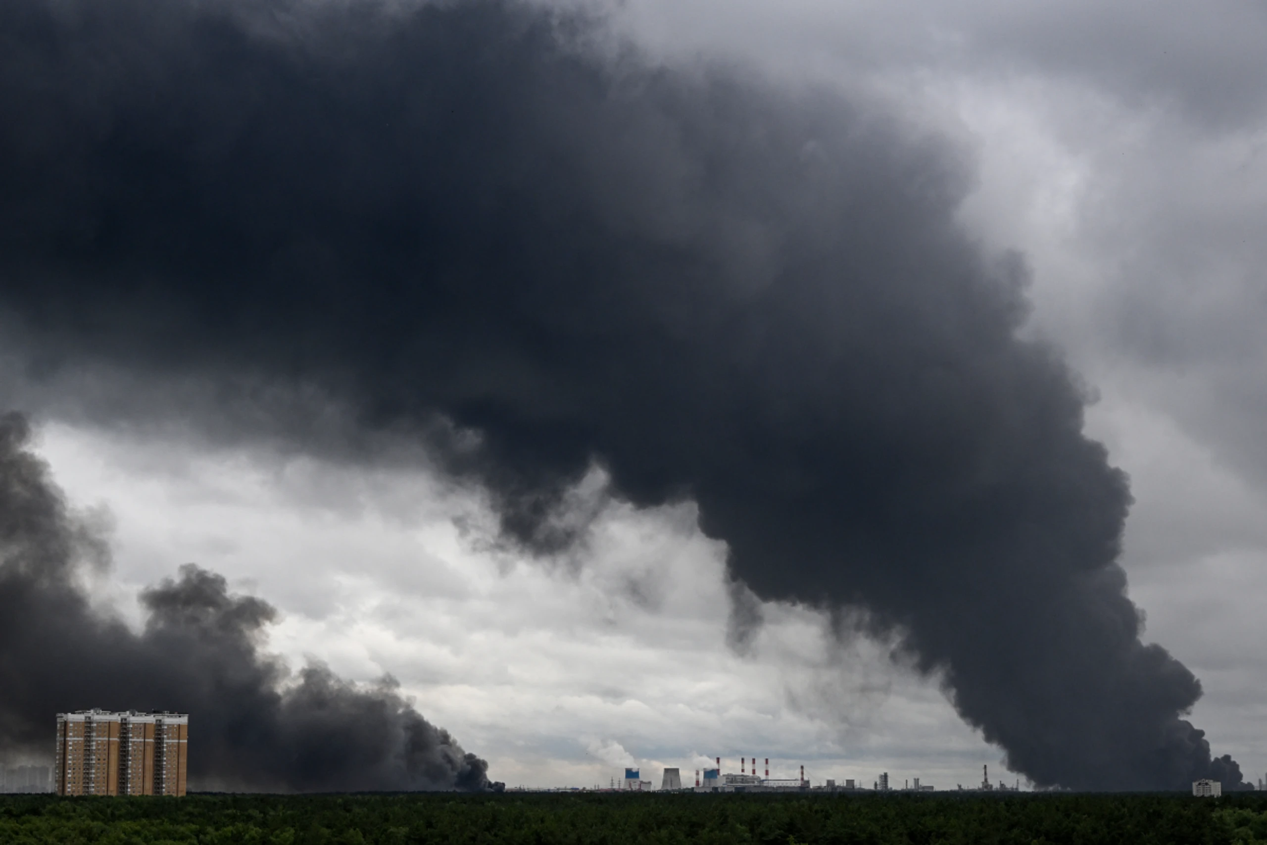 Drohnenangriffe auf Ukraine und Russland
