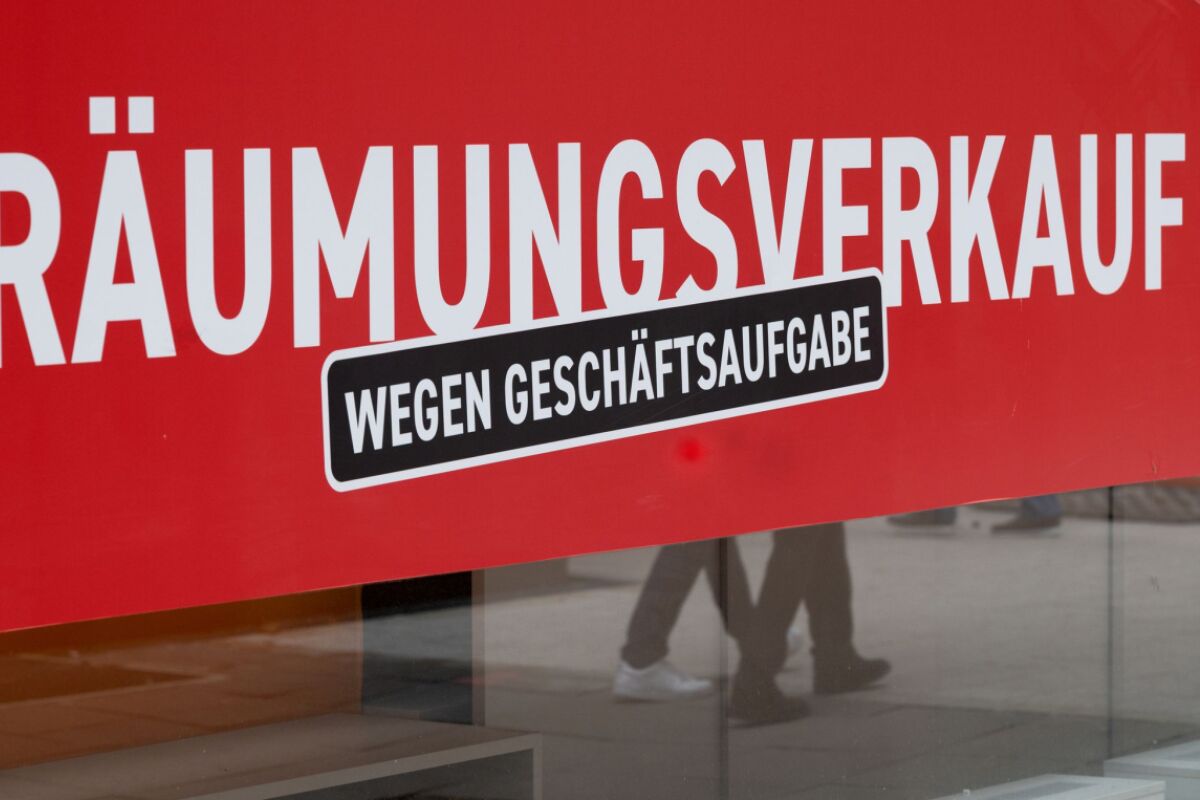 ++ ARCHIVBILD ++ Pleite-Höhepunkt laut Creditreform noch nicht erreicht