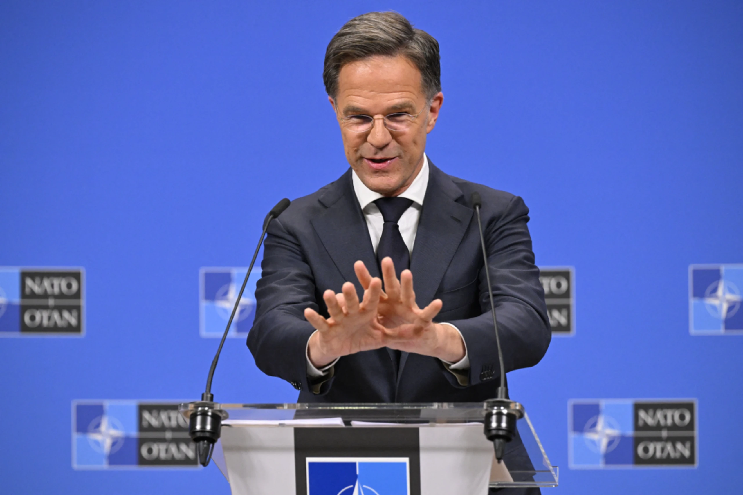 NATO-Generalsekretär Rutte ist zum Wogenglätten in Washington