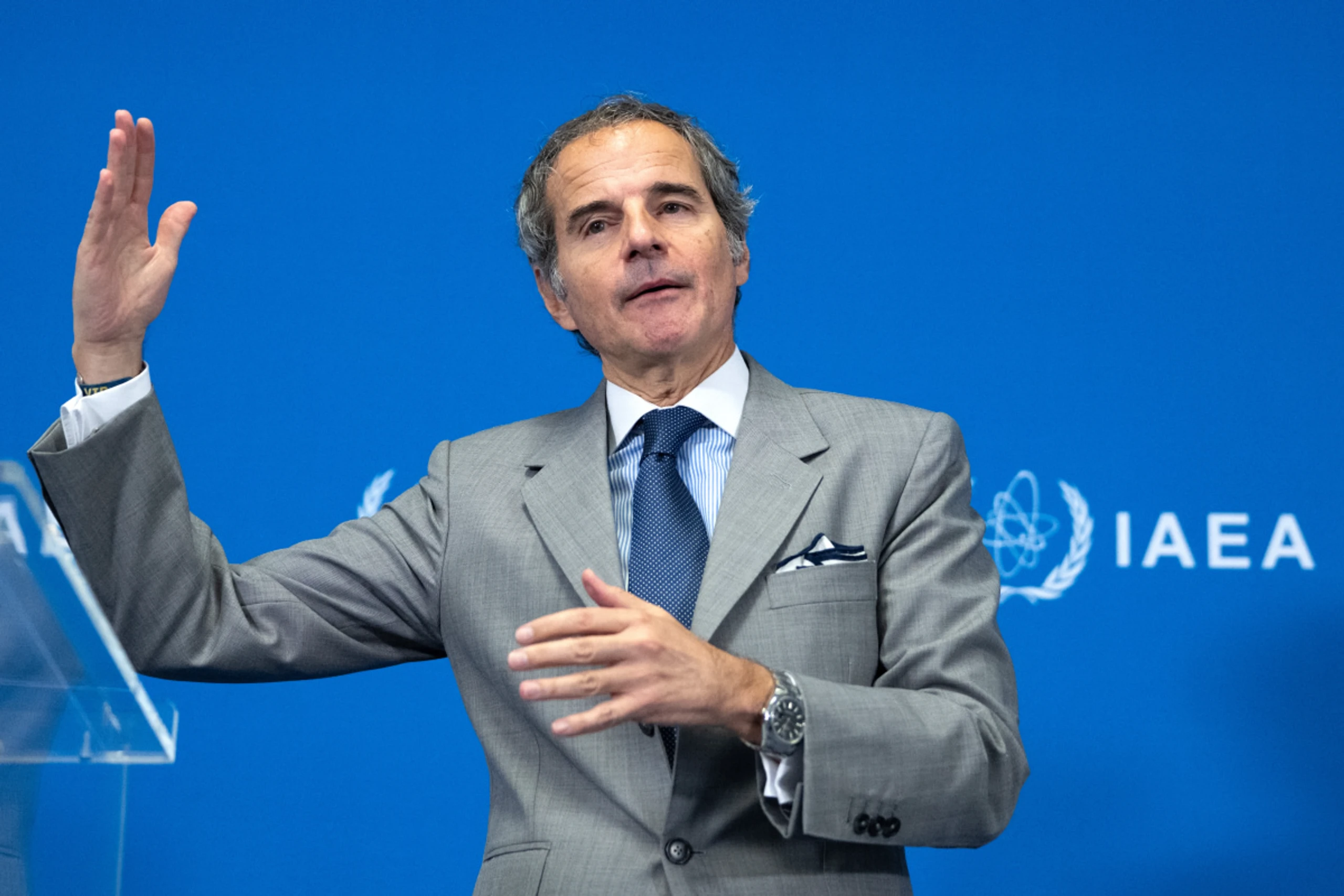Laut IAEA-Chef Rafael Grossi werden gerade Details geklärt