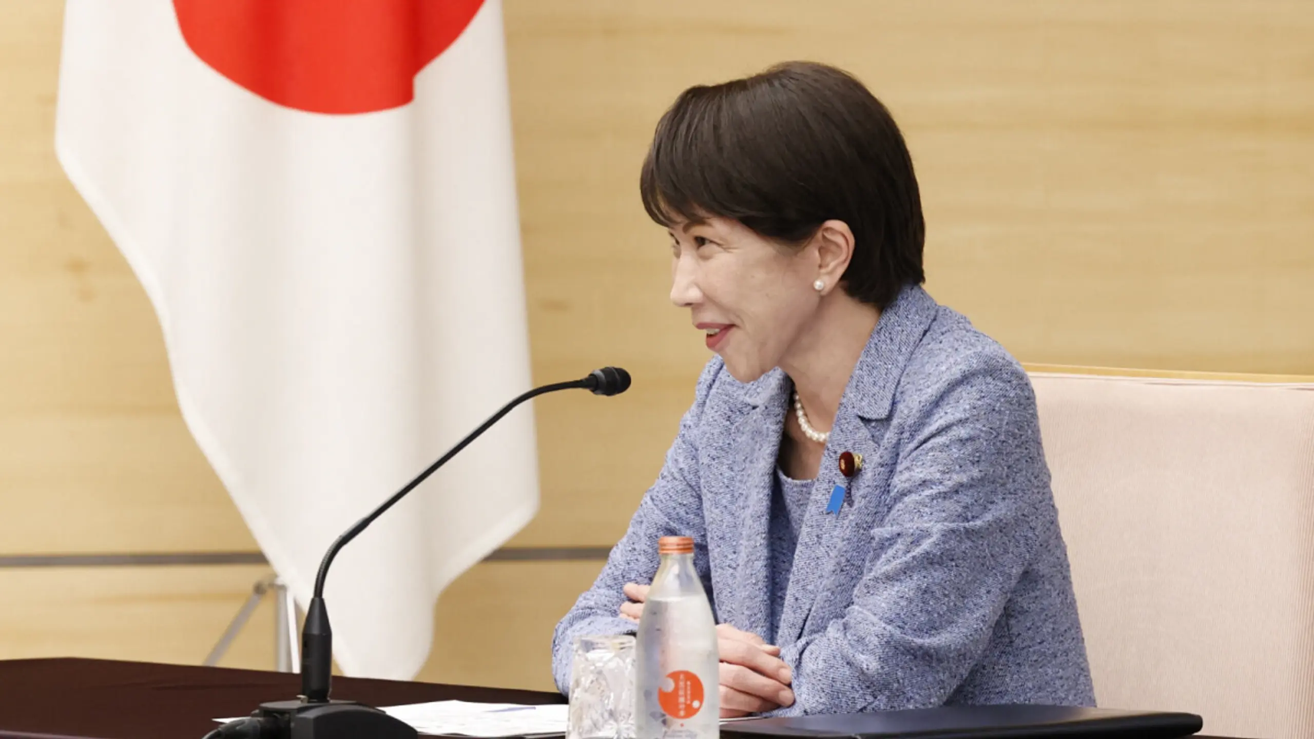 Japans Ministerpräsidentin Sanae Takaichi