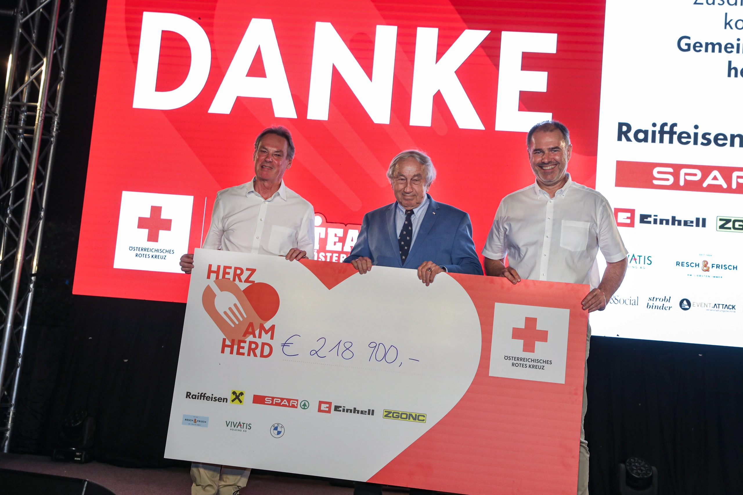 Herz am Herd: Starkes Finale für den guten Zweck