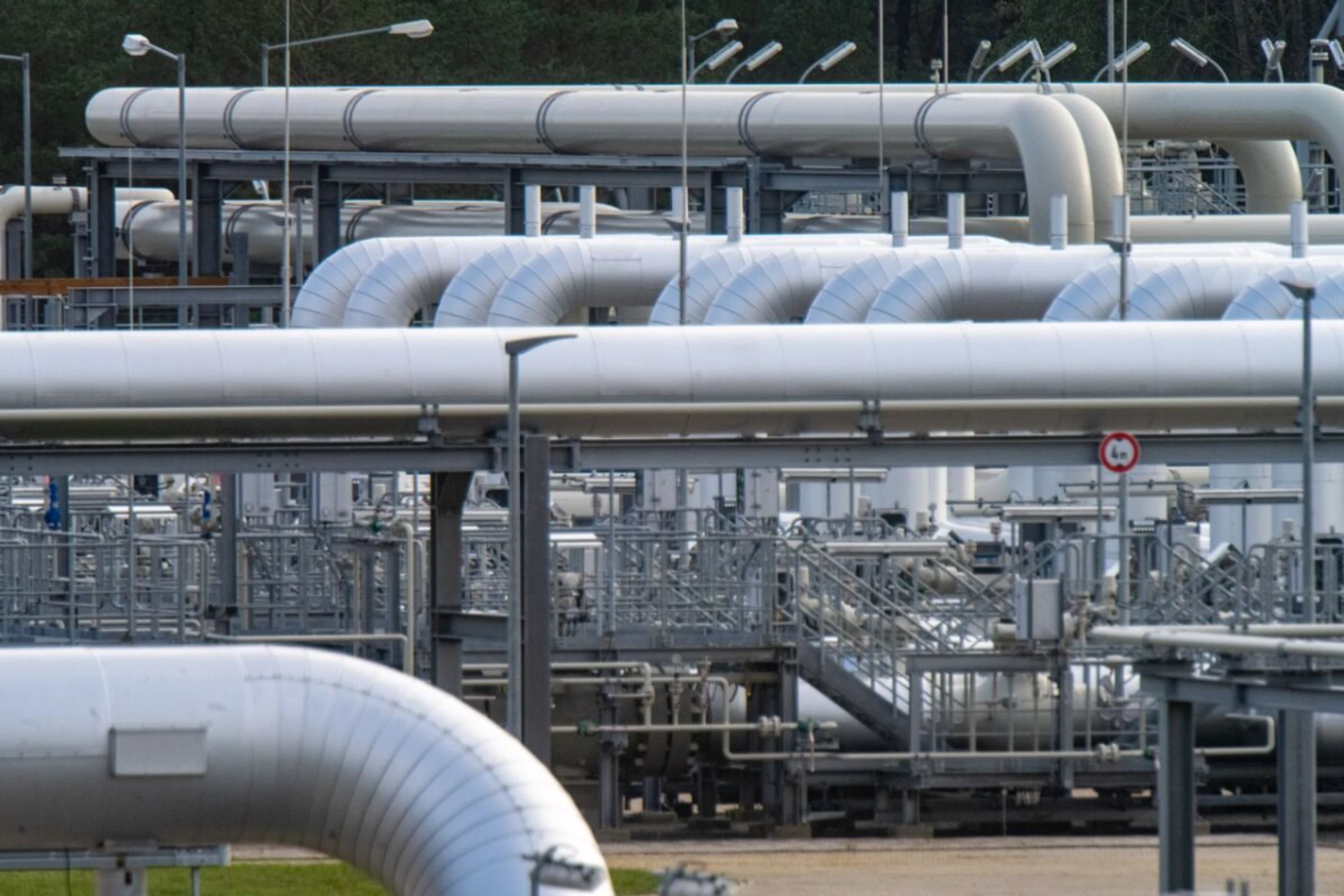 ++ ARCHIVBILD ++ Die Gasempfangsstation der ehemaligen Ostseepipeline Nord Stream 2