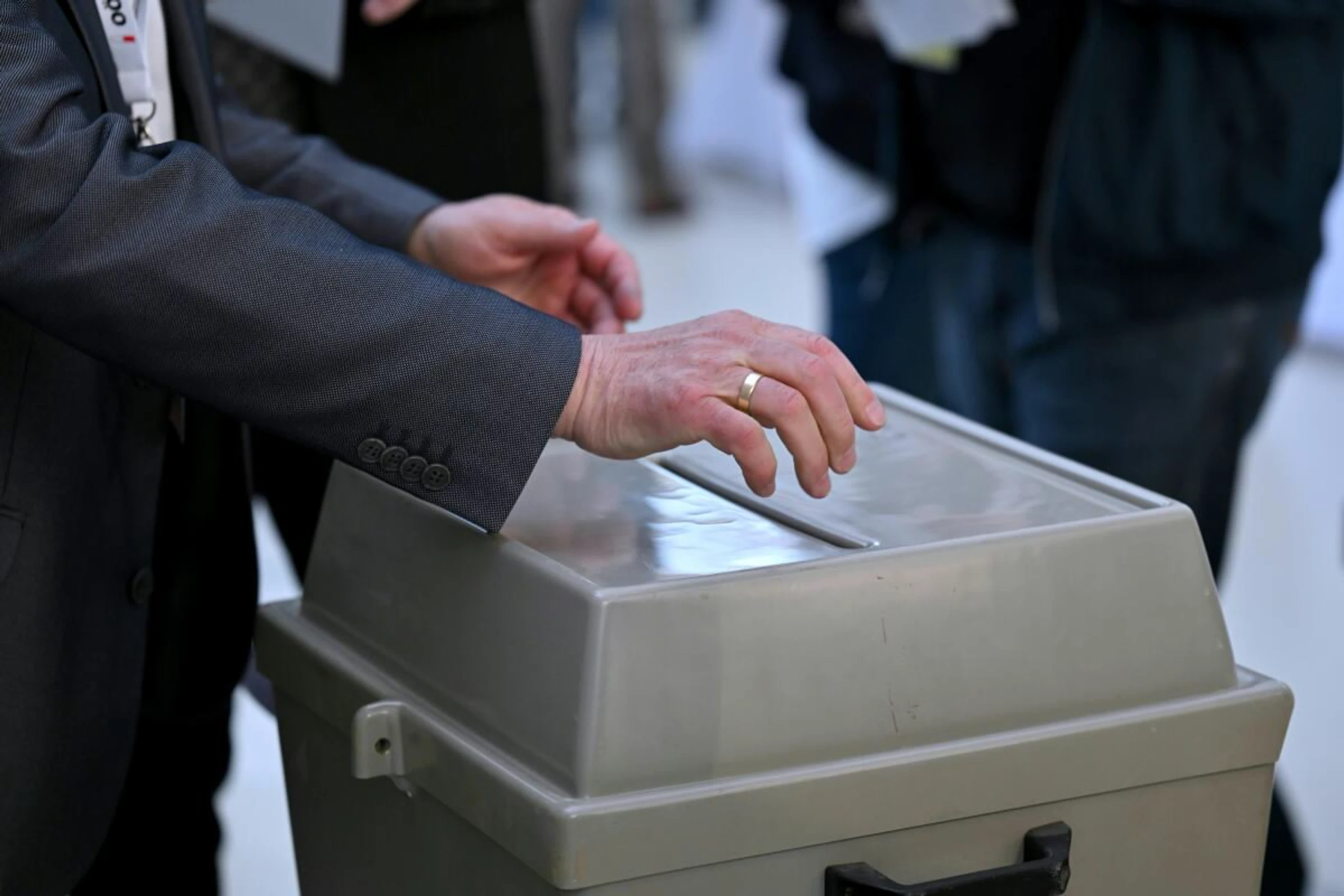 Die Wahlurne, zentrales Symbol der Demokratie