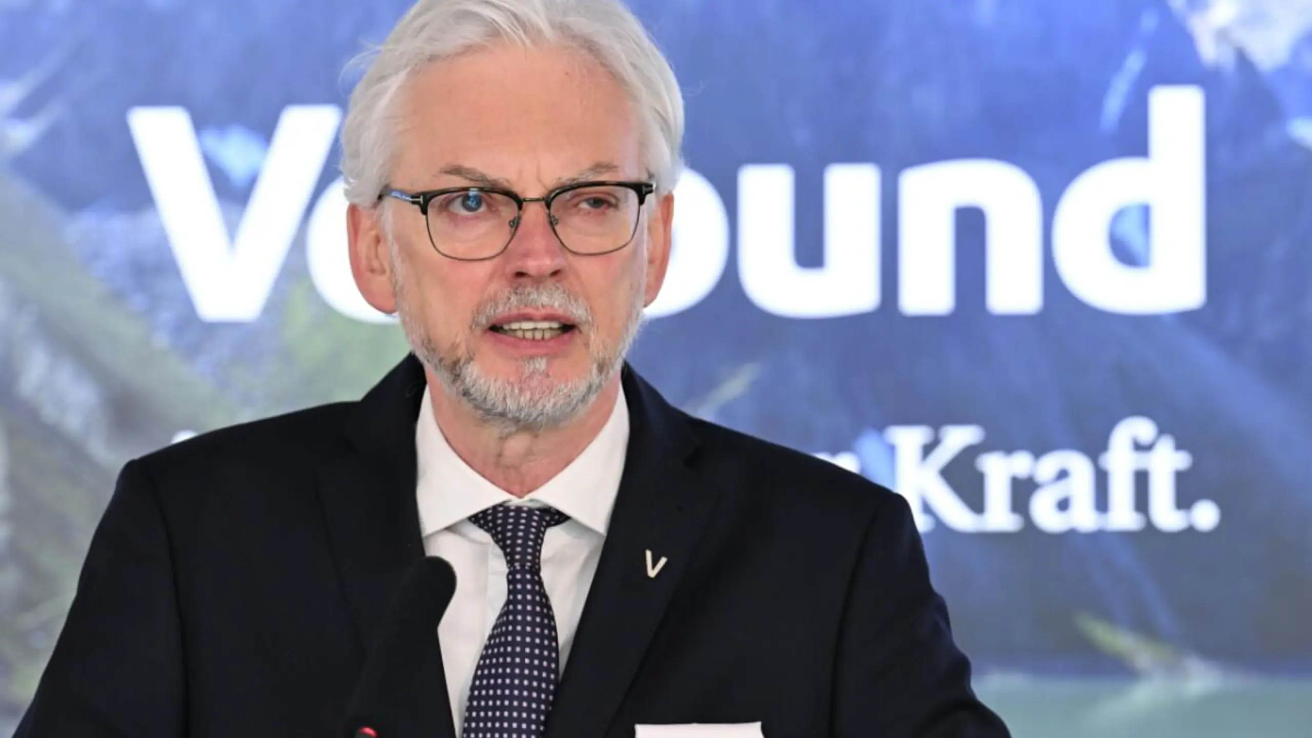 © APA/APA/HELMUT FOHRINGER/HELMUT FOHRINGER Verbund-Chef Strugl: "Die Freude ist groß"