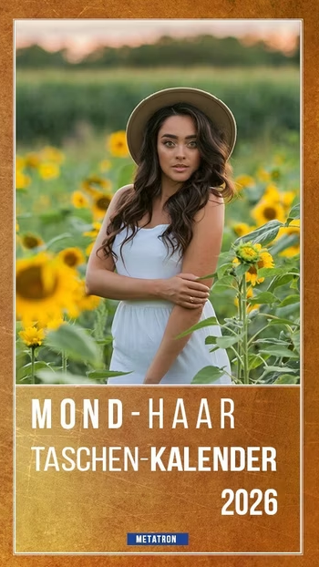 Mond-Haar-Taschenkalender 2026