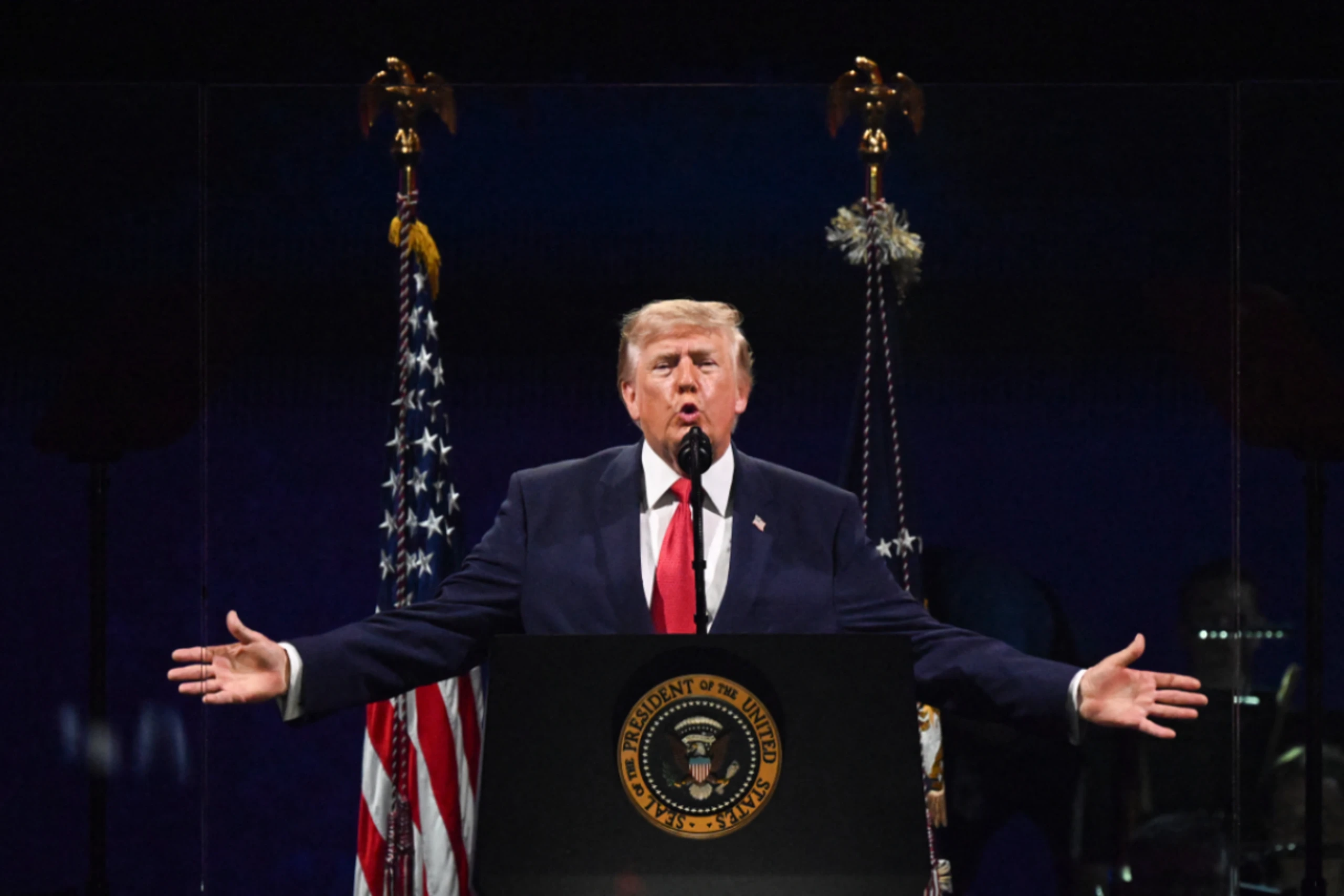 Trump sprach vor Tausenden jubelnden Anhängern