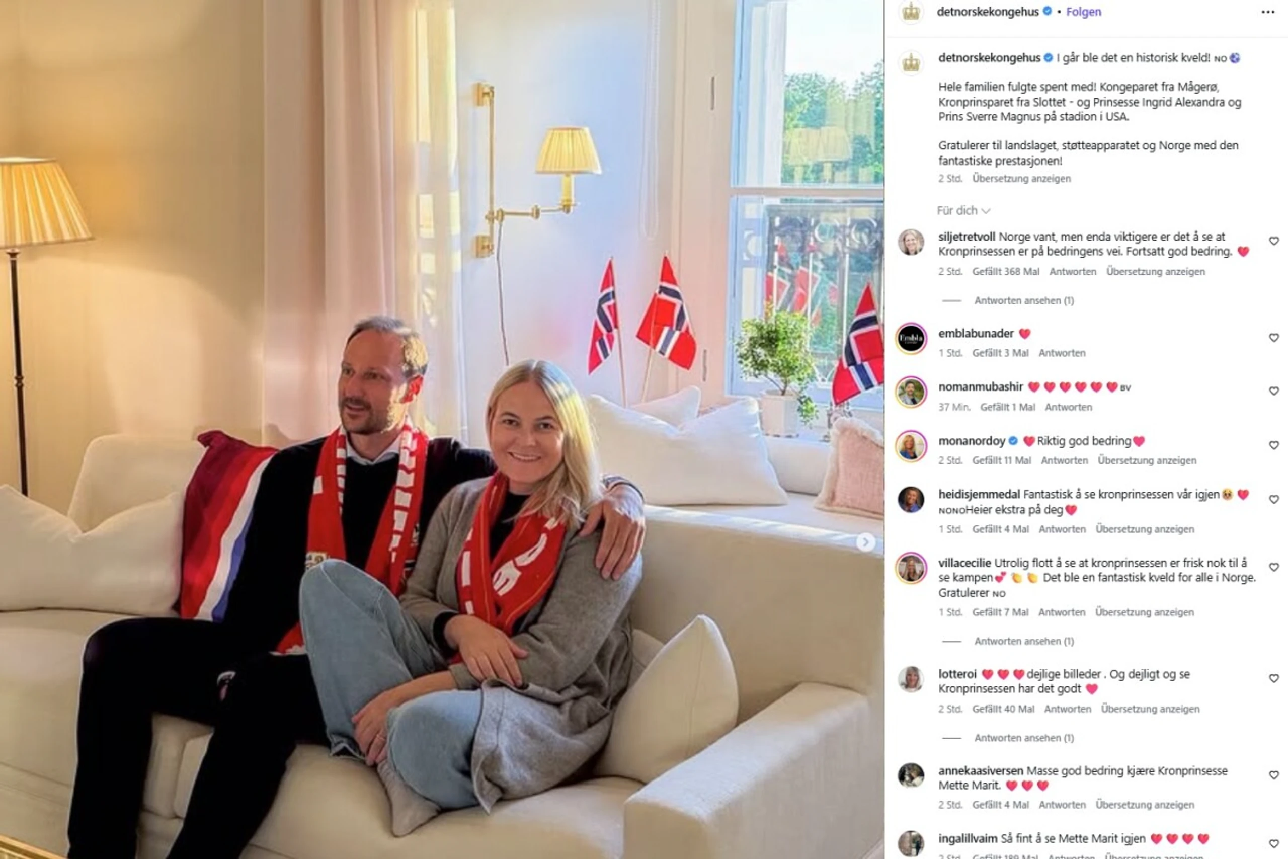 Das Königshaus gibt private Einblicke