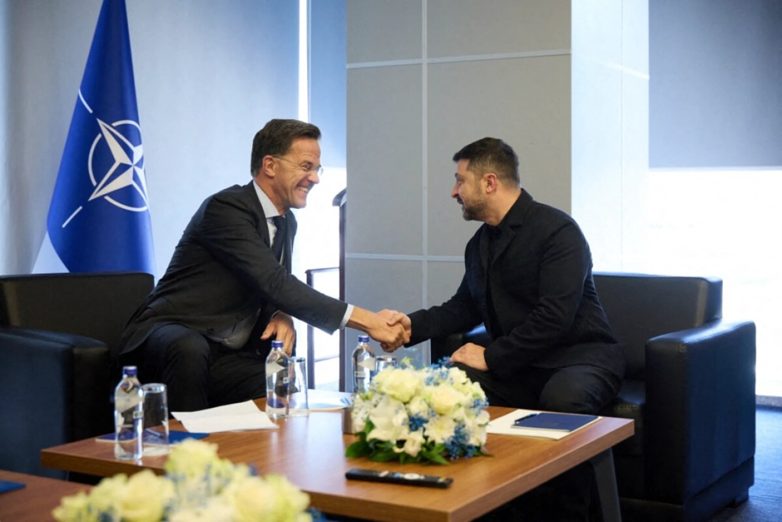 NATO-General Rutte beim Treffen mit Selenskyj in Ankara