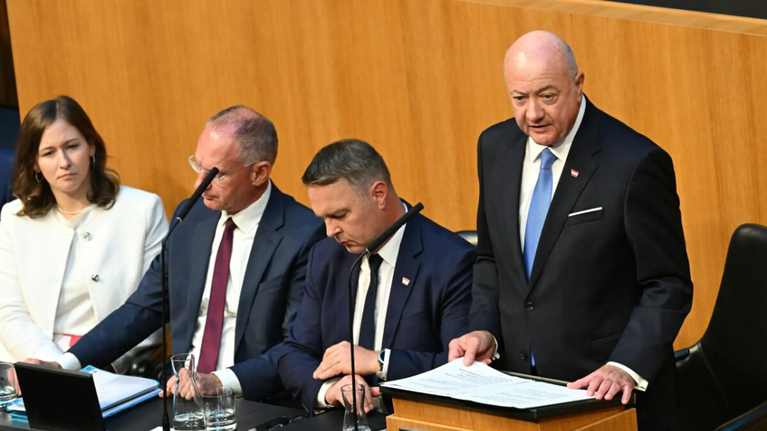 © APA/APA/HELMUT FOHRINGER/HELMUT FOHRINGER Die Bundesregierung verteidigte ihr Budget im Nationalrat