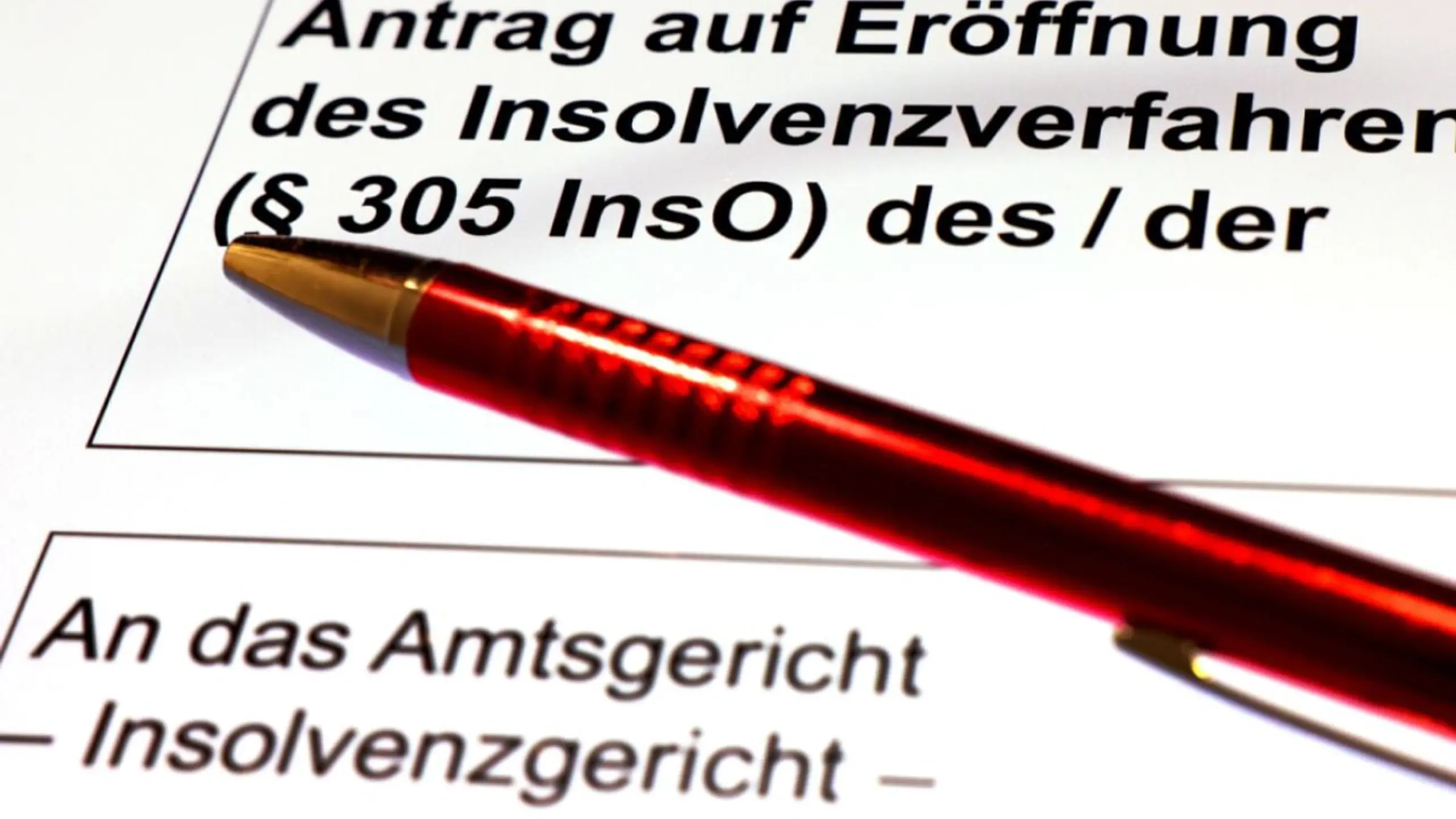 Fast 5.000 Insolvenzen von April bis Juni