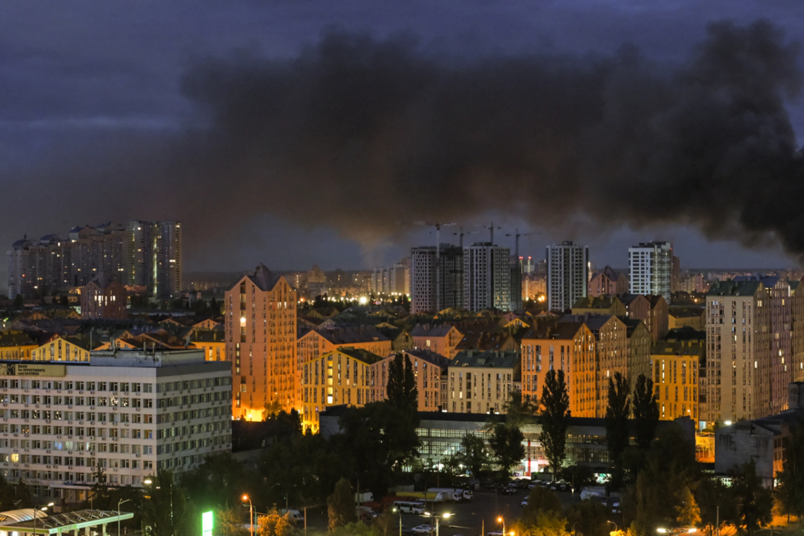 Wieder heftige russische Angriffe auf Kiew