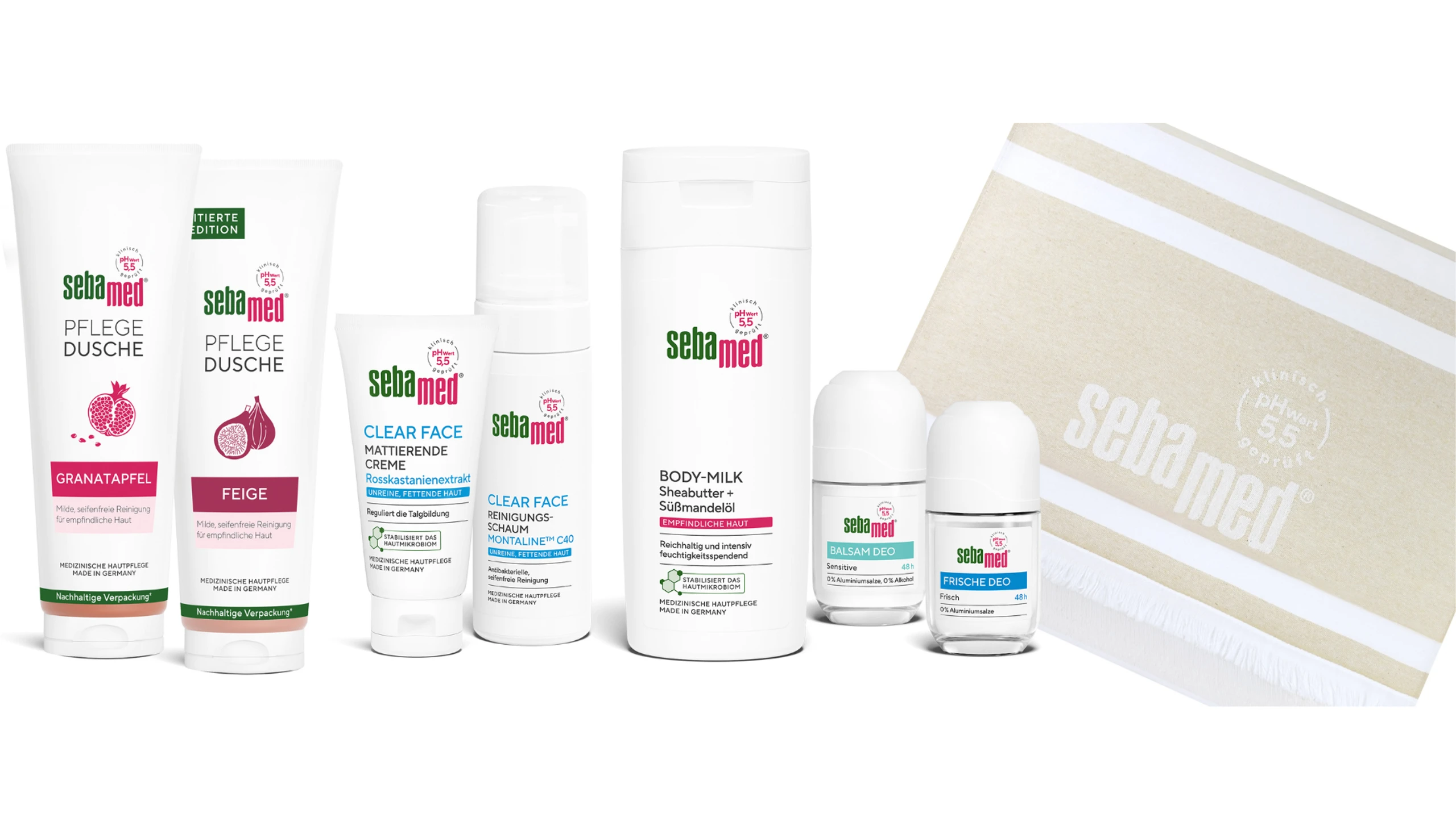 Frisch und gepflegt durch den Sommer mit sebamed