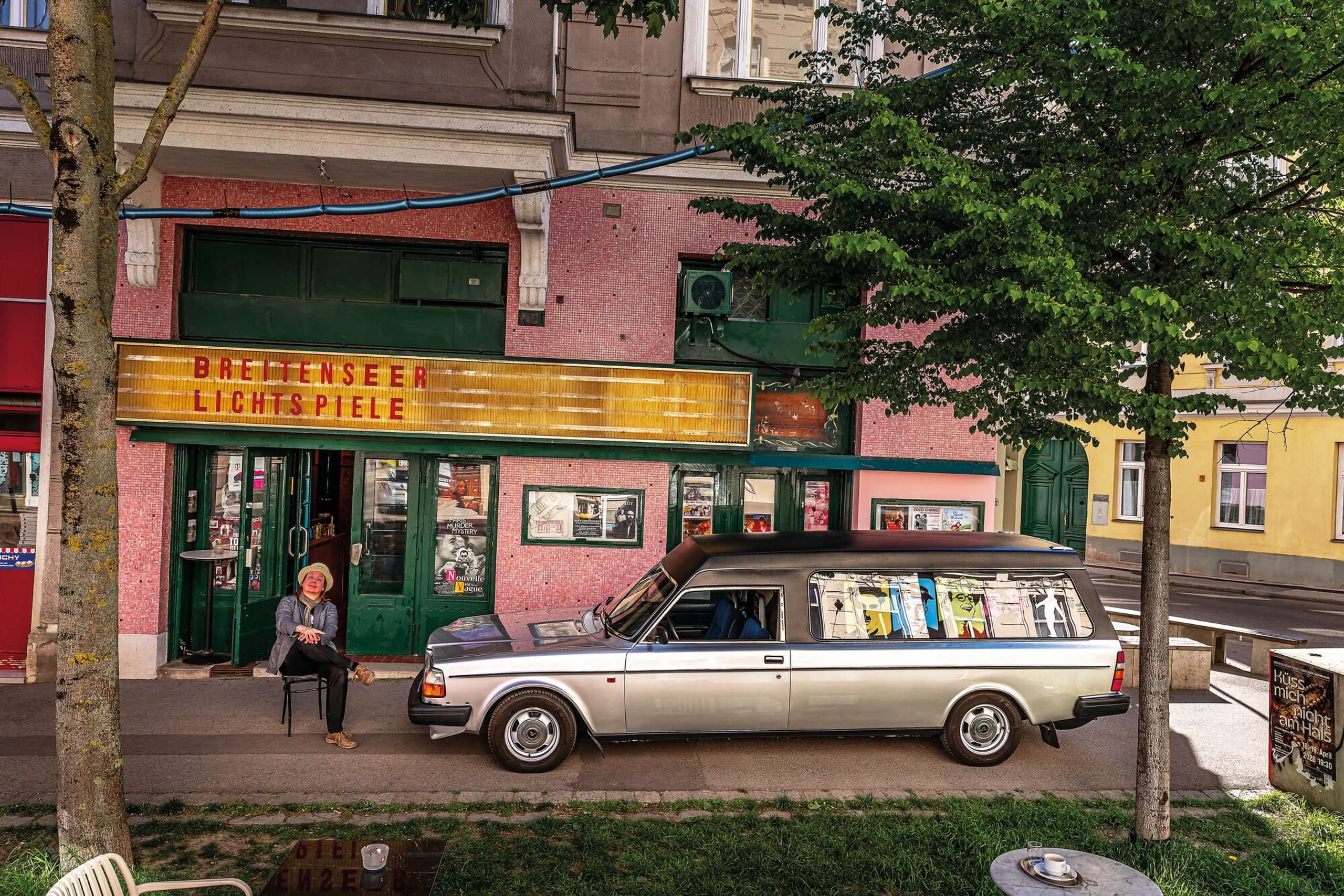 Der Leinwand-Lyriker im Leichenwagen