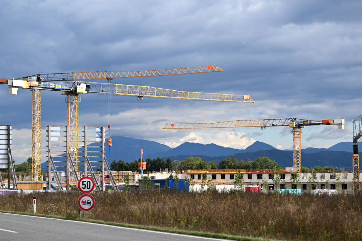 Momentan herrscht am Bau weniger Pessimismus