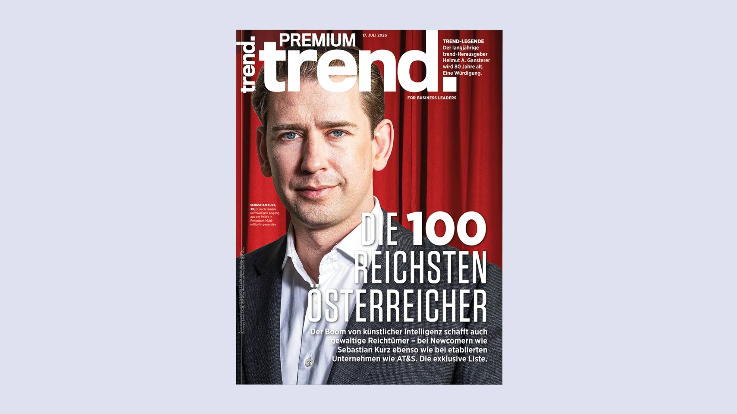 Sebastian kurz auf dem trend Cover