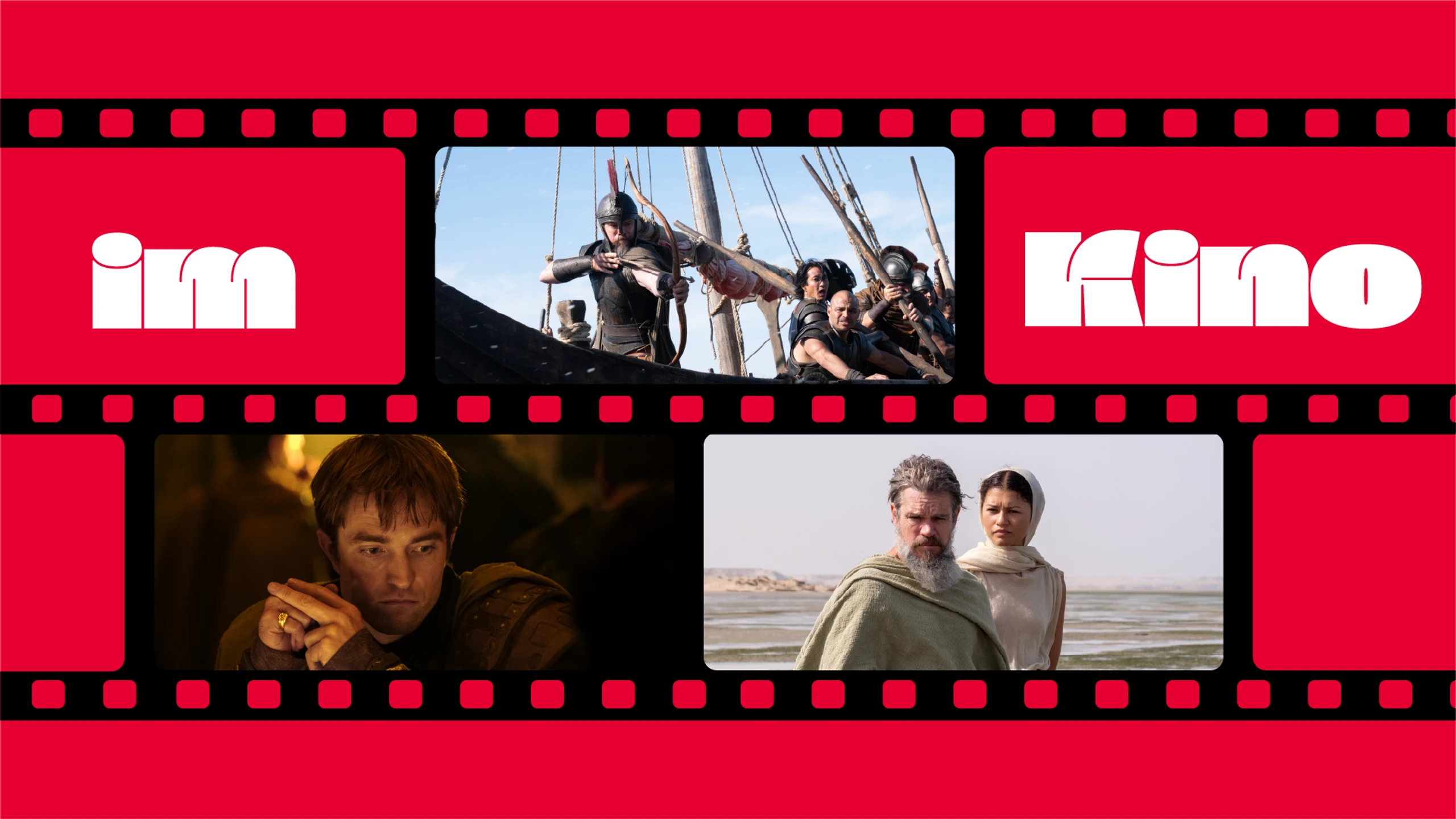 Wie sehen das Logo der sechsten Folge des TV-MEDIA im Kino Podcasts