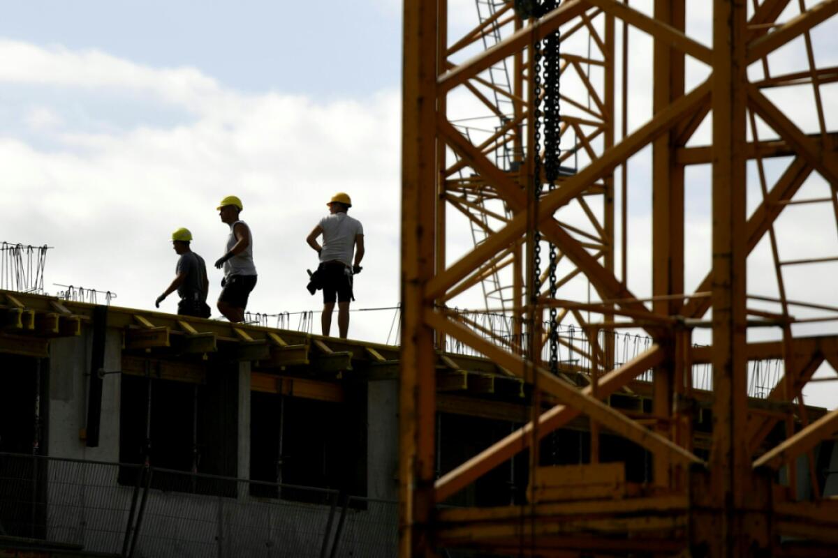 Vor allem der Wohnungsbau schwächelt