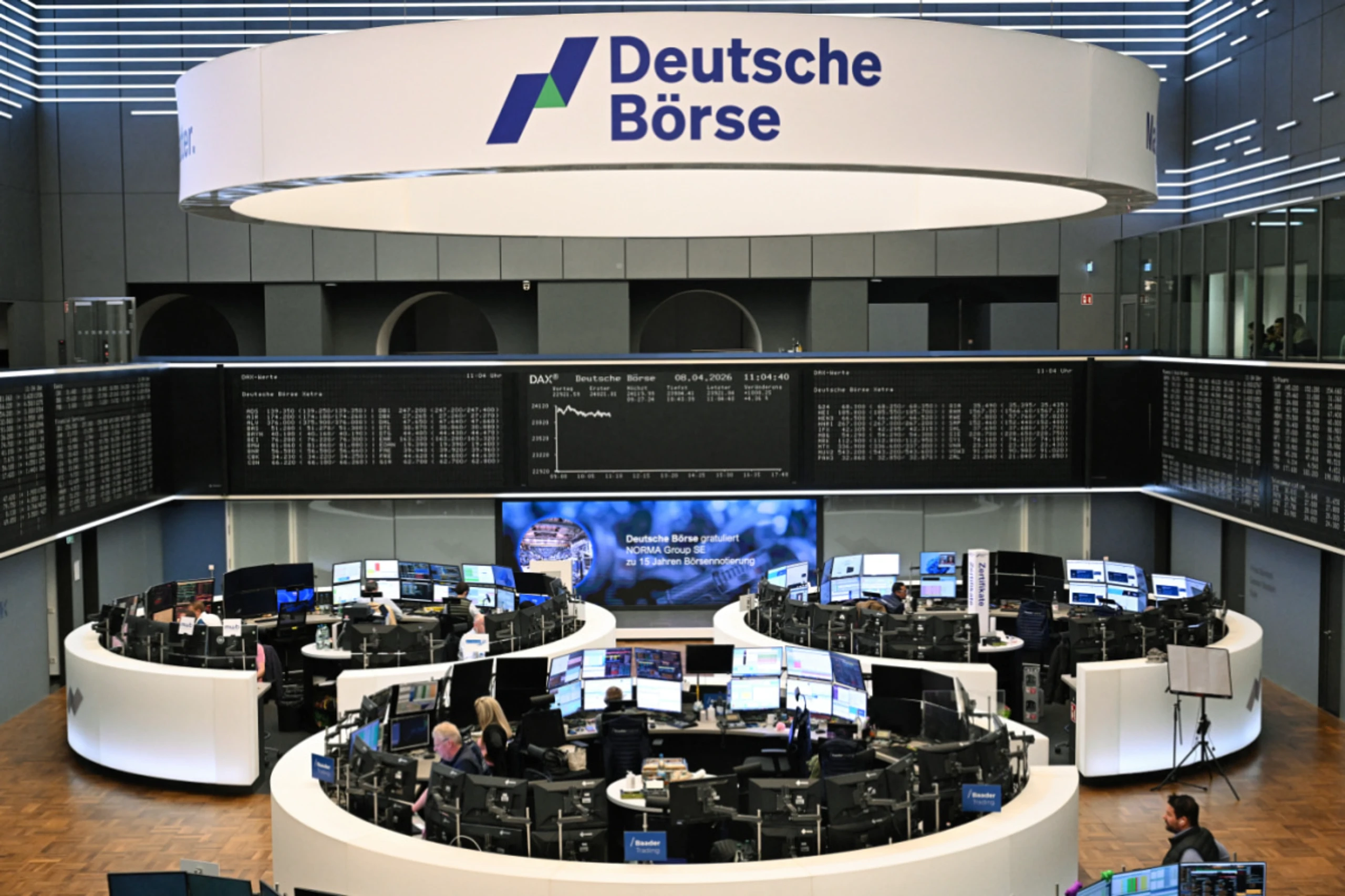 DAX bewegt sich wieder in Richtung 25.000-Punkte-Marke