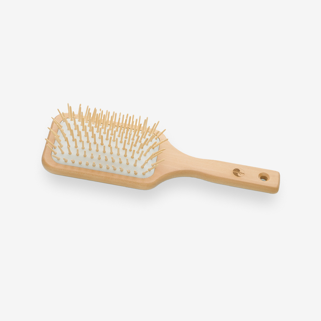 Holzbürste Paddle Brush eckig