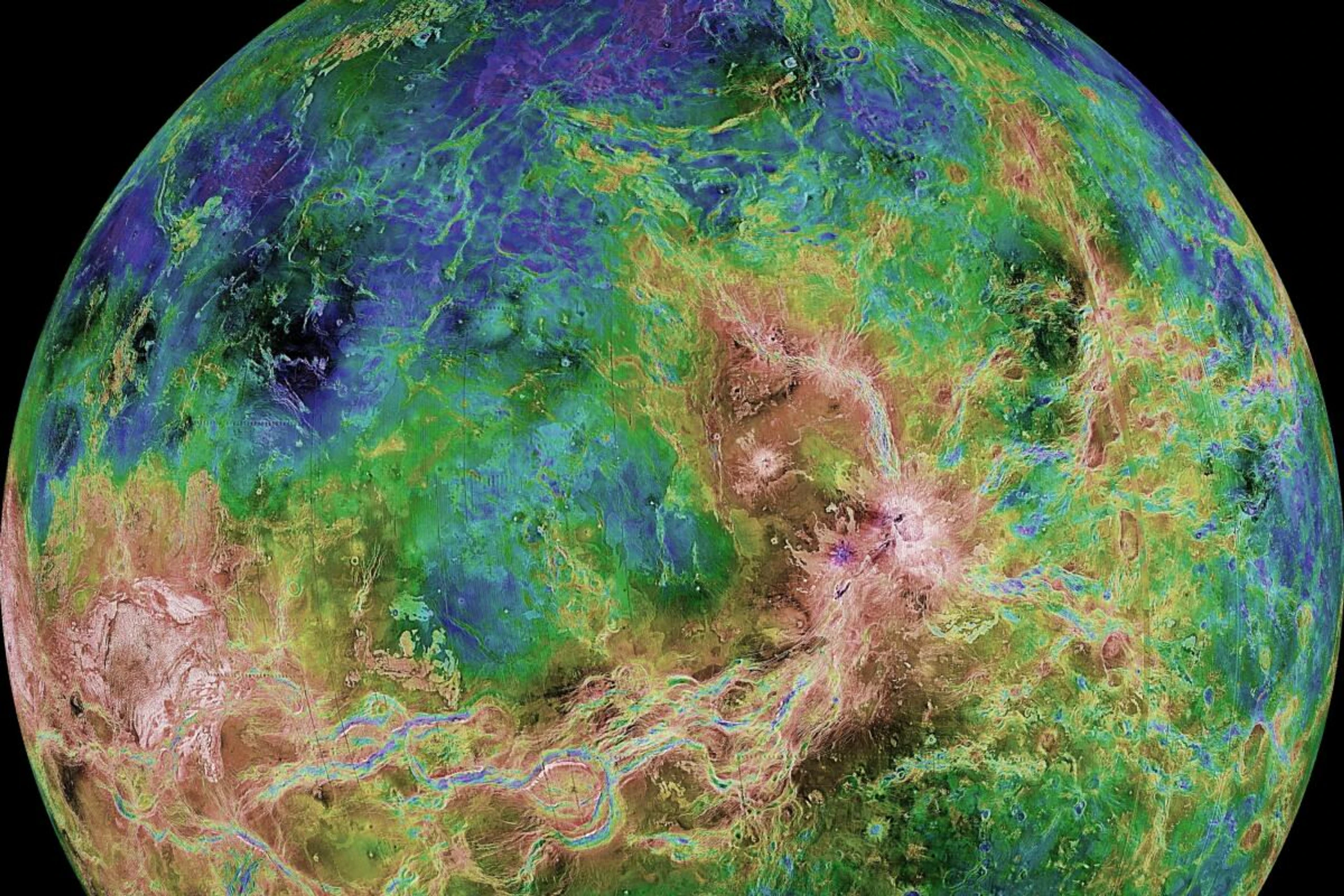 Hinweise auf aktive Vulkane auf dem Planeten Venus gefunden
