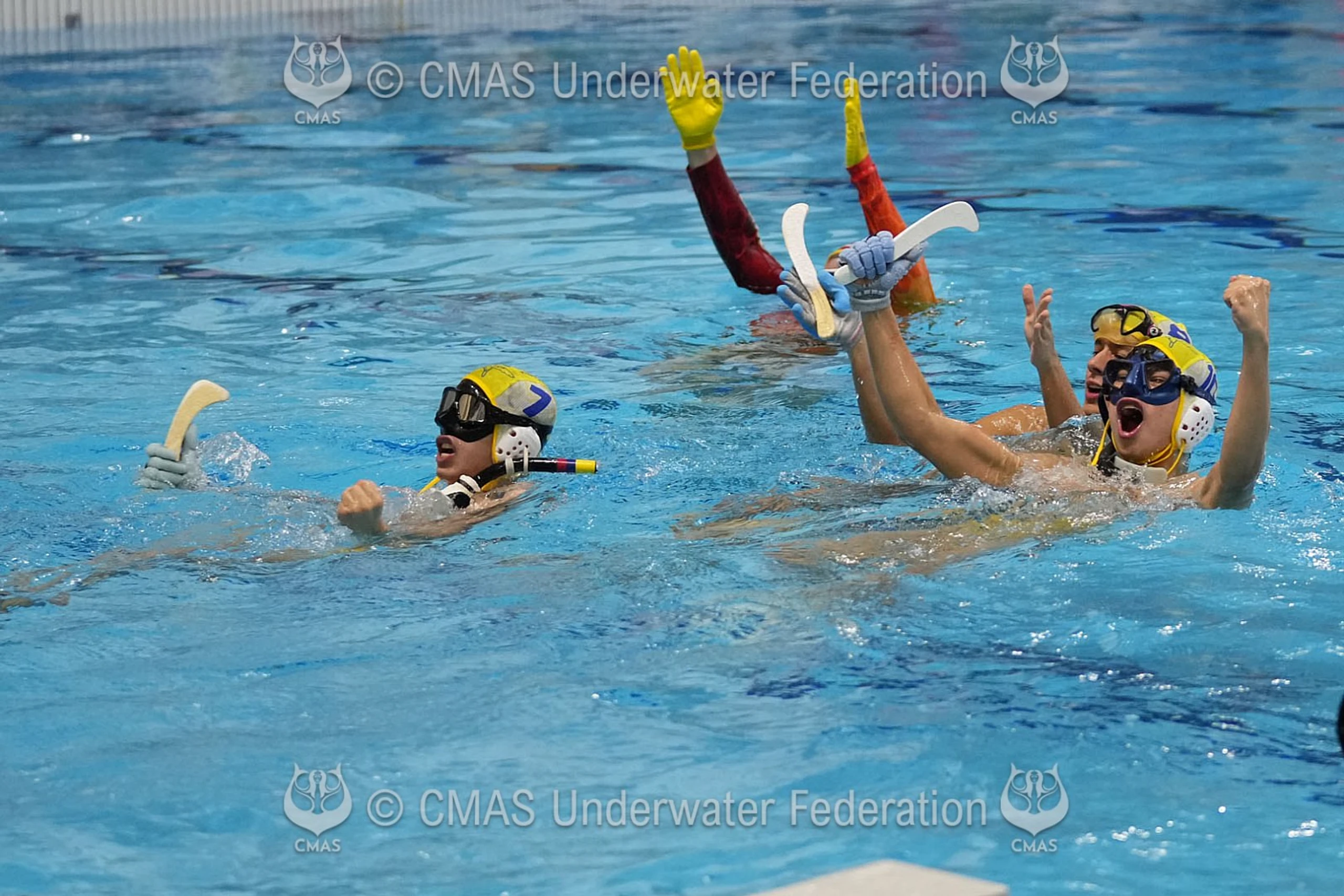 Neuseeland gewinnt Nachwuchs Unterwasser-Hockey WM