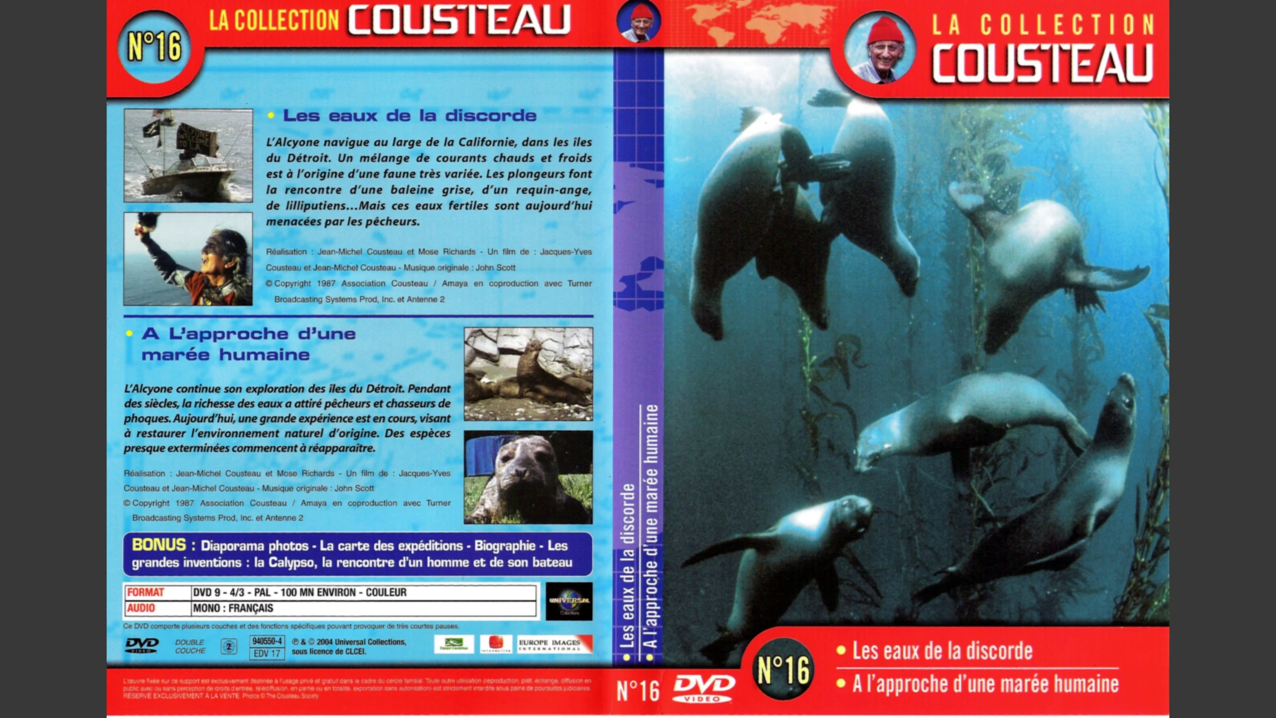 La collection Cousteau N°16-1 - Îles du Détroit : les eaux de la discorde