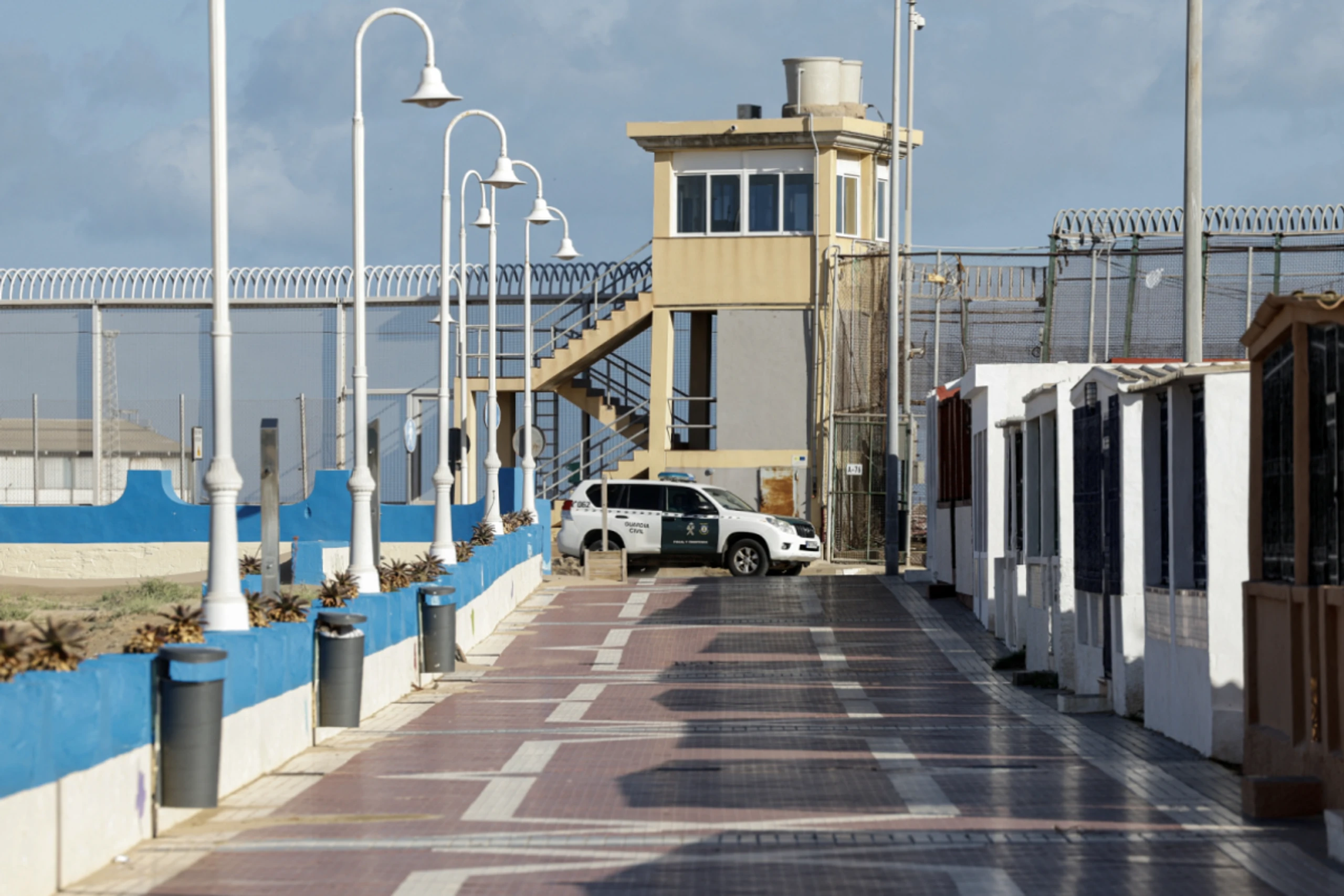 Grenzzaun in Melilla